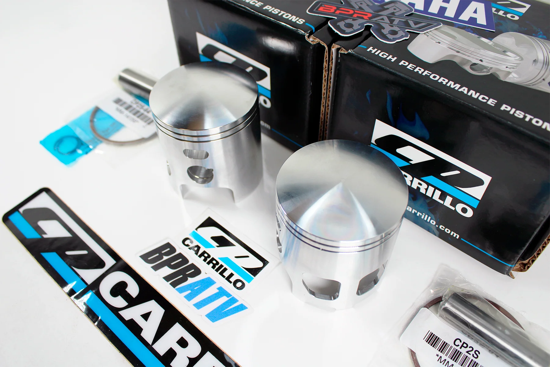 Yamaha Banshee 370cc 66mm Big Bore Top End Kit CP Carrillo Pistons & Cometic USA - Image 13