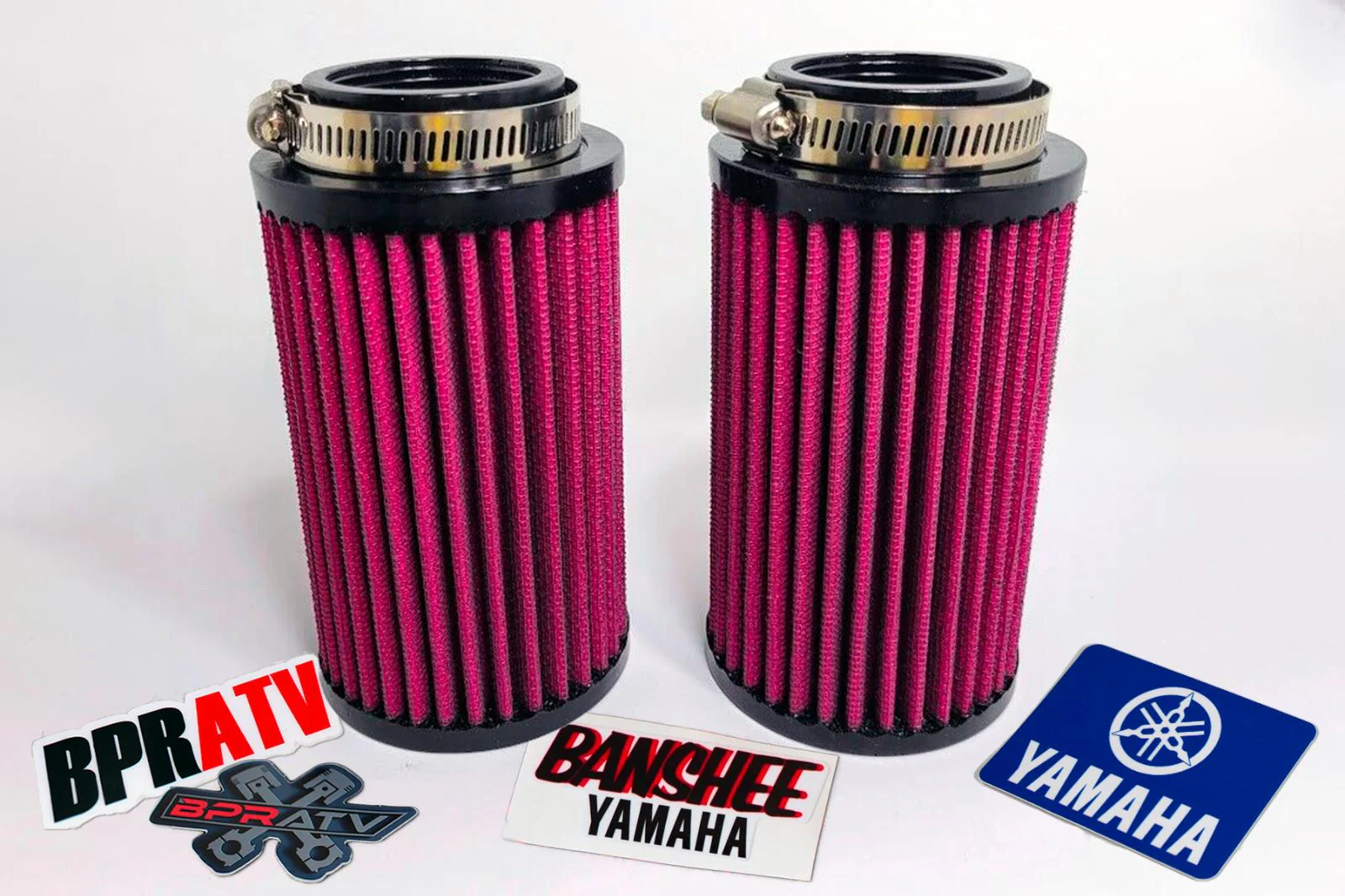 Yamaha Banshee 38mm 41mm Lectron PWK Air Filters K&N Style 6"in Pods Rebuild Kit
