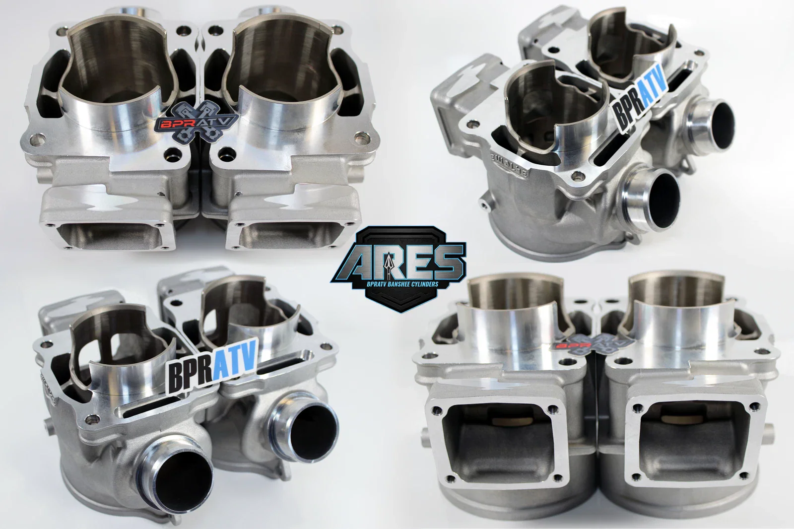 Banshee 421cc Stroker Engine Rebuild Kit ARES 68mm Cylinder +4mm Crank Cool Head - Image 14