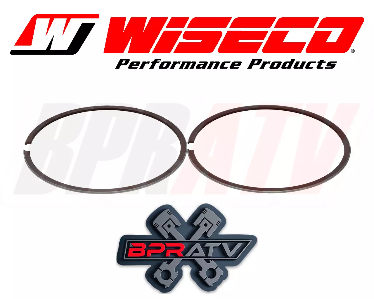 Yamaha Banshee 64mm Simple Stock Rebuild Kit Crank Wiseco Pistons Gaskets Seals - Image 16