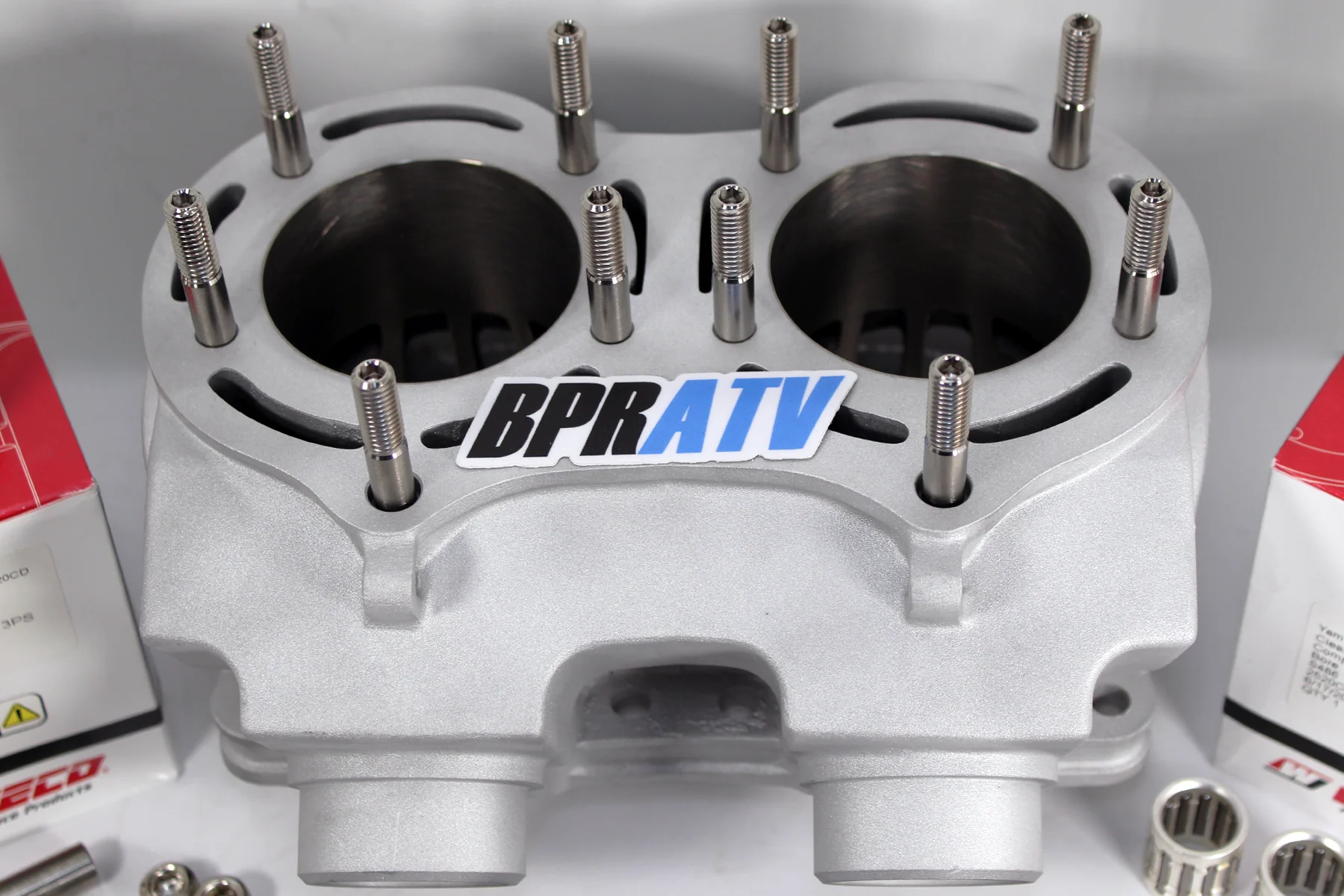 Yamaha Banshee 64mm Stock Bore Big Triple Ported BPR CUB Cylinder WISECO Pistons - Image 7