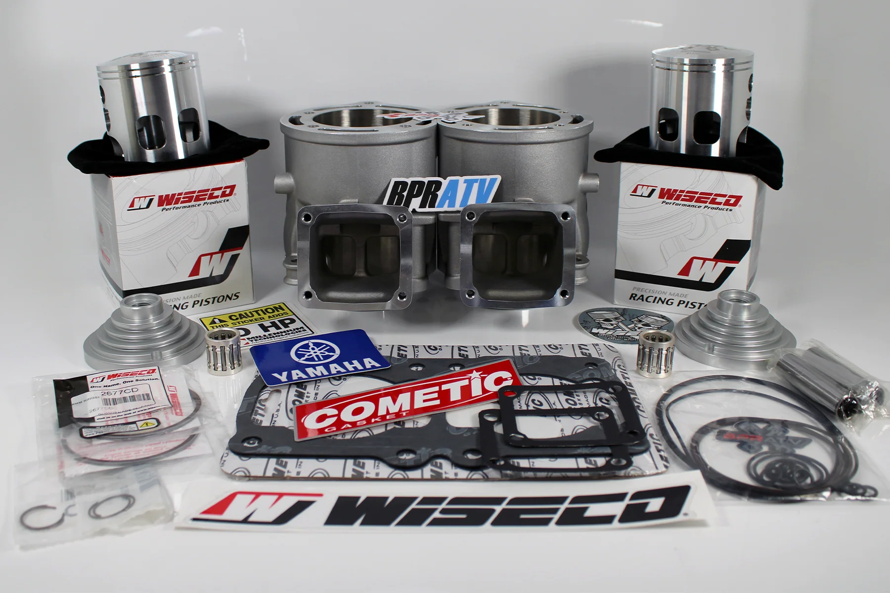 Yamaha Banshee ARES 68mm Cylinders Wiseco Pistons Athena Style Cub Big Bore Kit! - Image 23