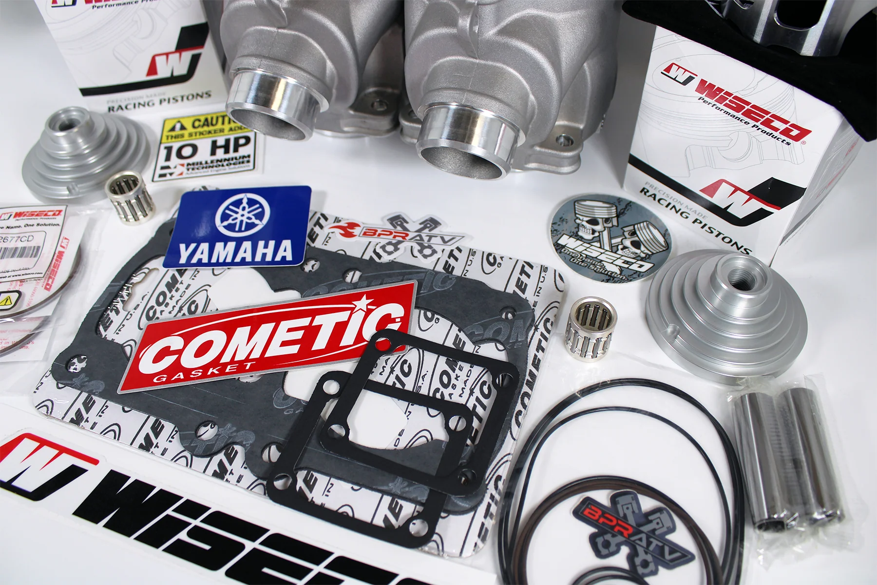 Yamaha Banshee Athena Style 68mm 400cc Big Bore Cylinders Wiseco Pistons & Domes - Image 14