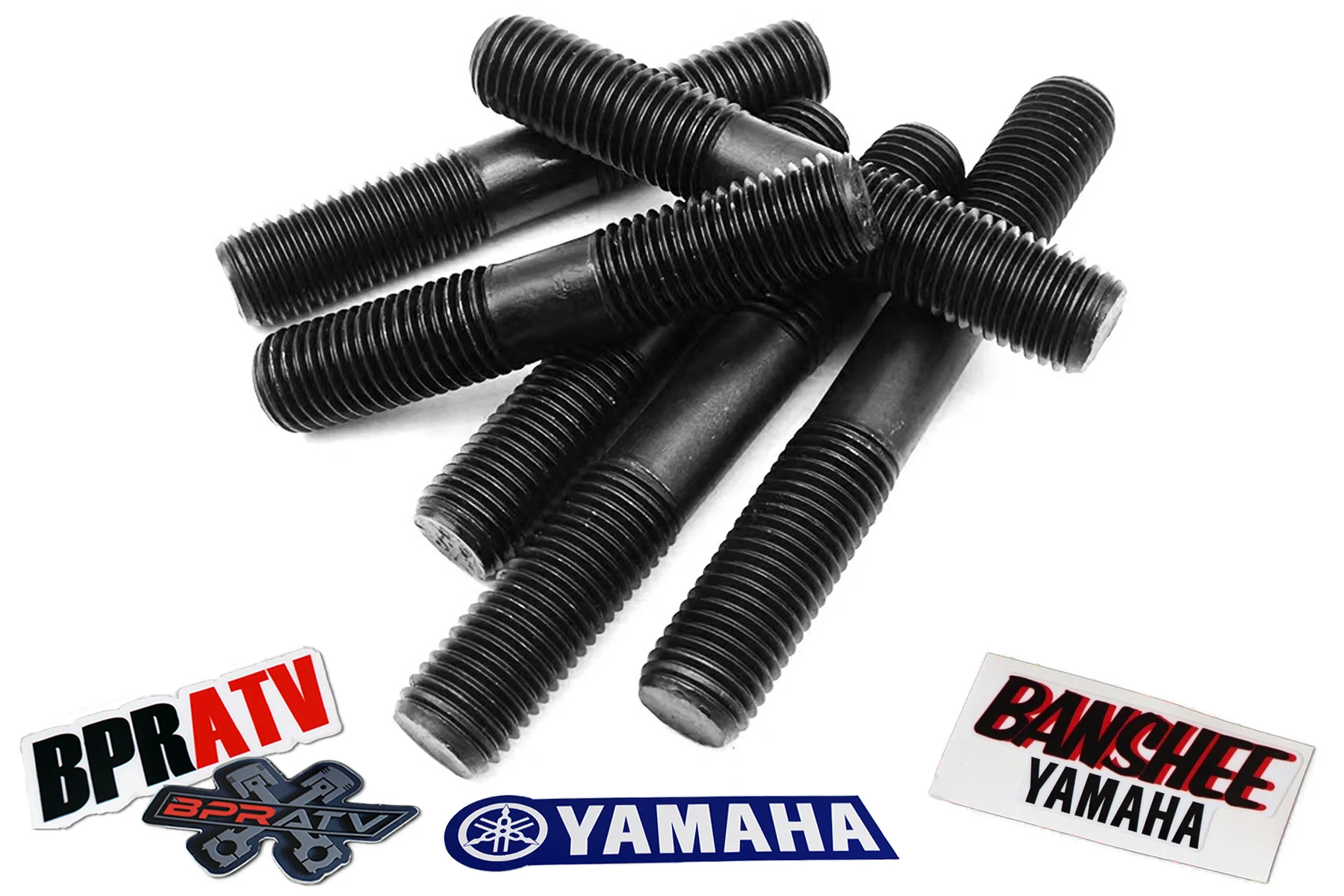 Yamaha Banshee Blaster YZ WR Head Stud Kit Stock Cylinder OEM Replacement 10pcs - Image 18