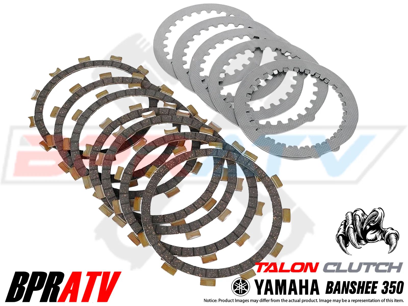 Yamaha Banshee Cheetah DM Super Cub Race Heavy Duty 8-Plate Drag Clutch Kit Pack - Image 21