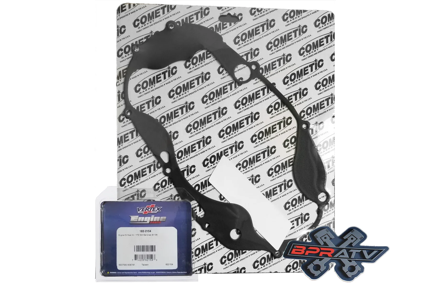 Yamaha Banshee Cometic AFM Top Gasket Vertex Seal Kit Engine Rebuild Set Fit USA - Image 11