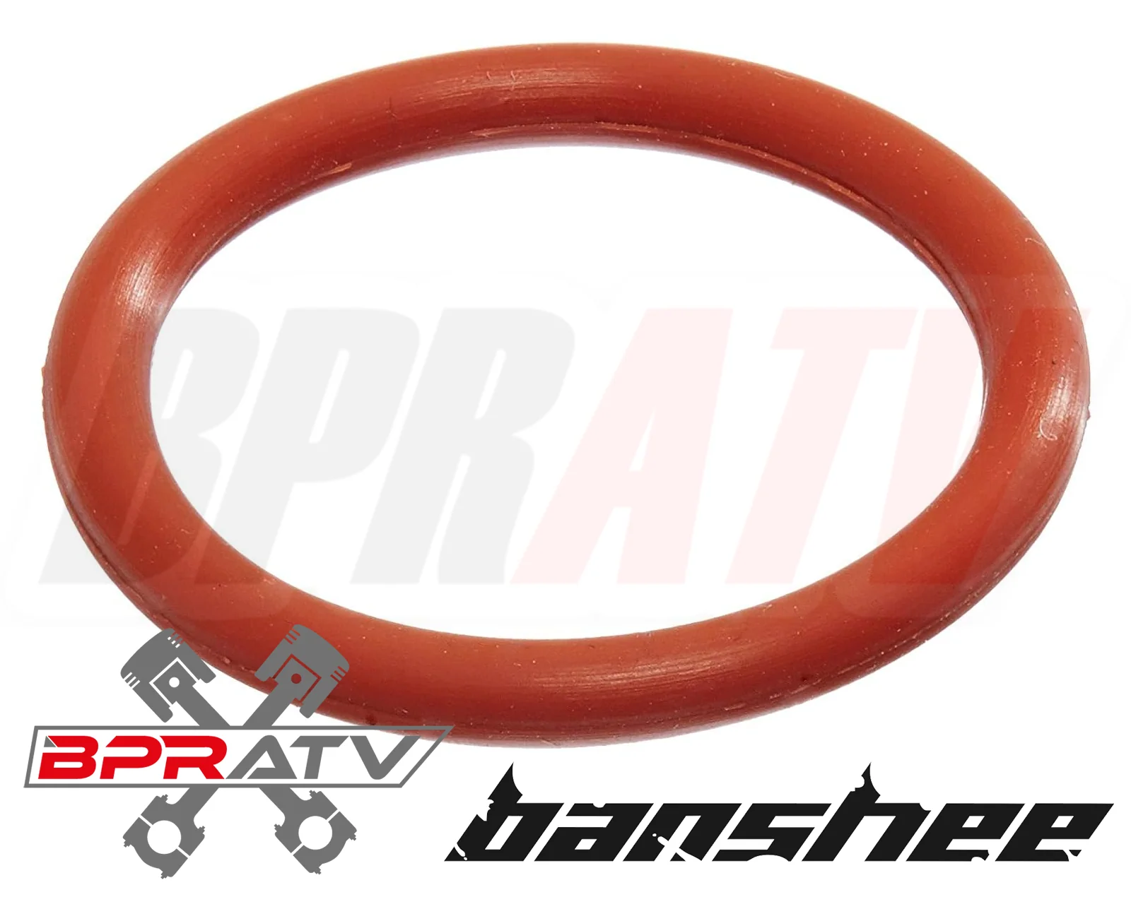 Yamaha Banshee Coolant Tube SILICONE O-Ring Circlip Clamps to Clutch Cover Fix - Image 10