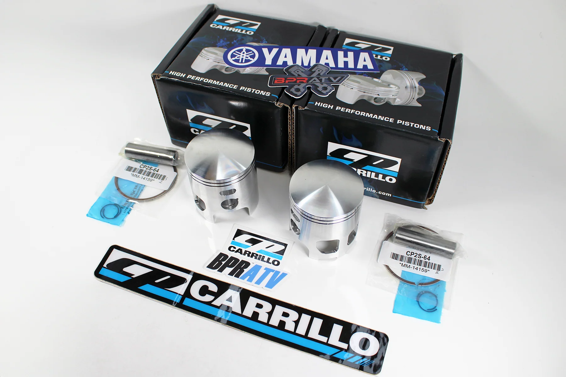 Yamaha Banshee CP-Carrillo 65mm Forged Piston Kit 2-Stroke High RPM Power Racing