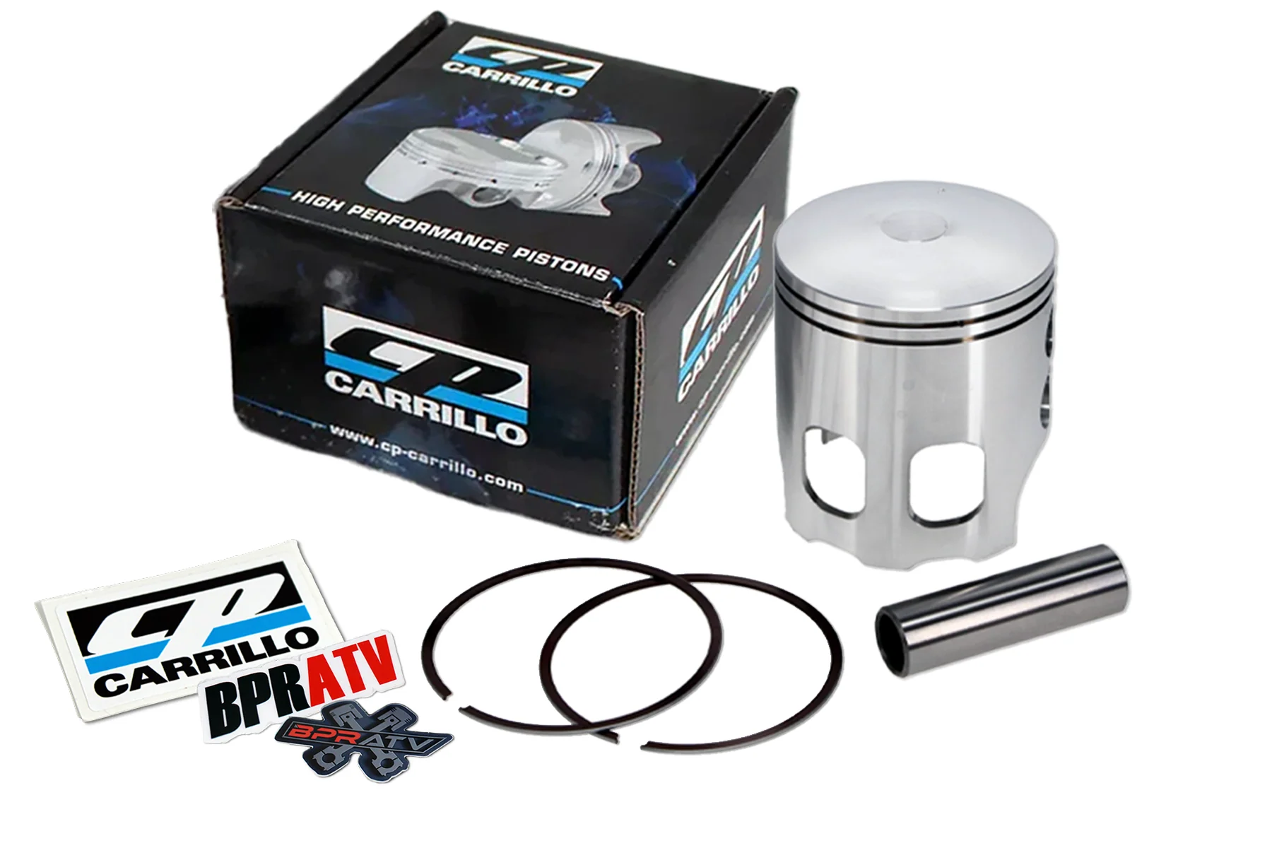 Yamaha Banshee CP-Carrillo 65mm Forged Piston Kit Big Bore Rings Pin & Clips Set - Image 13