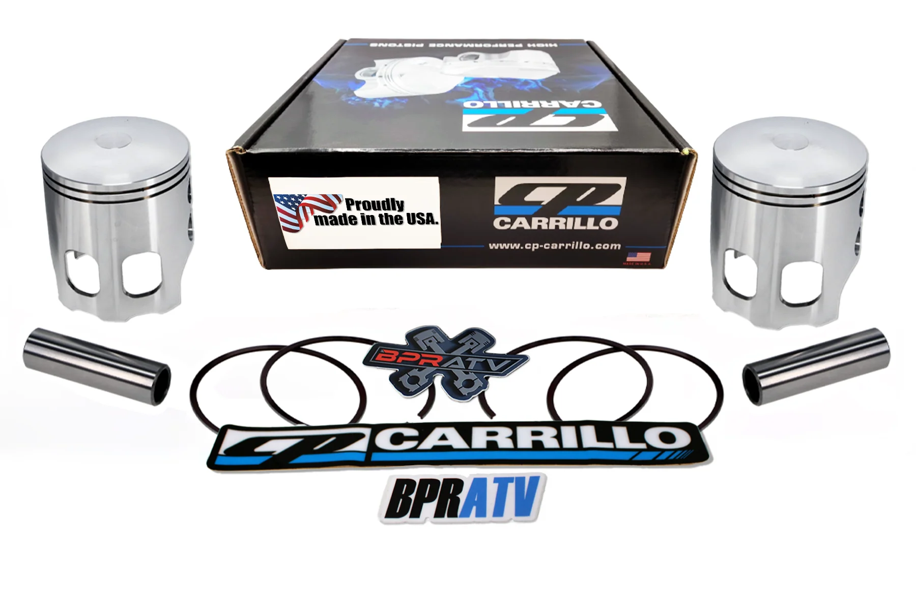 Yamaha Banshee CP-Carrillo 66mm Forged Piston Kit 2-Stroke High RPM Power Racing - Image 12