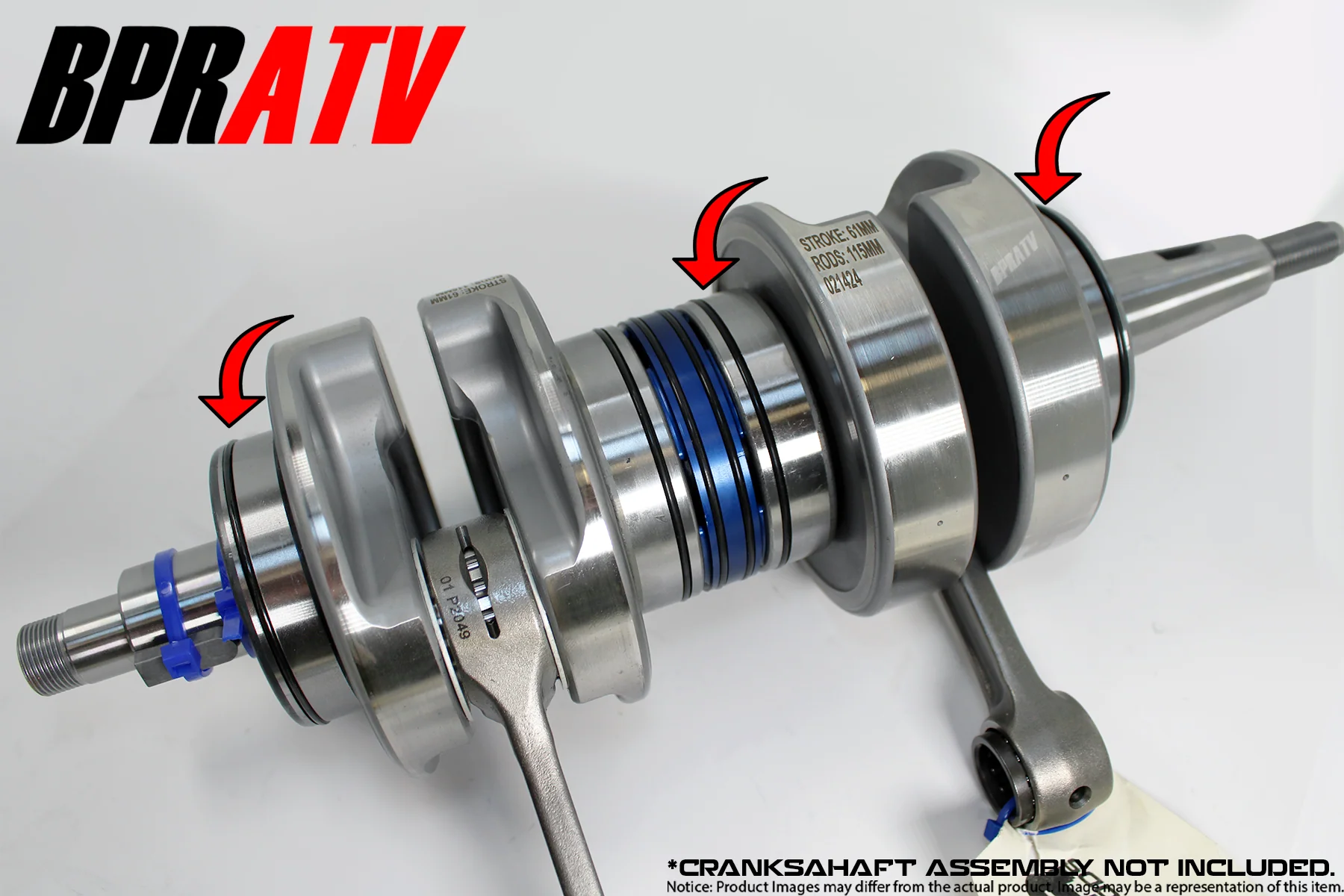 Yamaha Banshee Crankshaft O-Ring Crank Bearing O Rings for Vito's Banshee Crank - Image 7