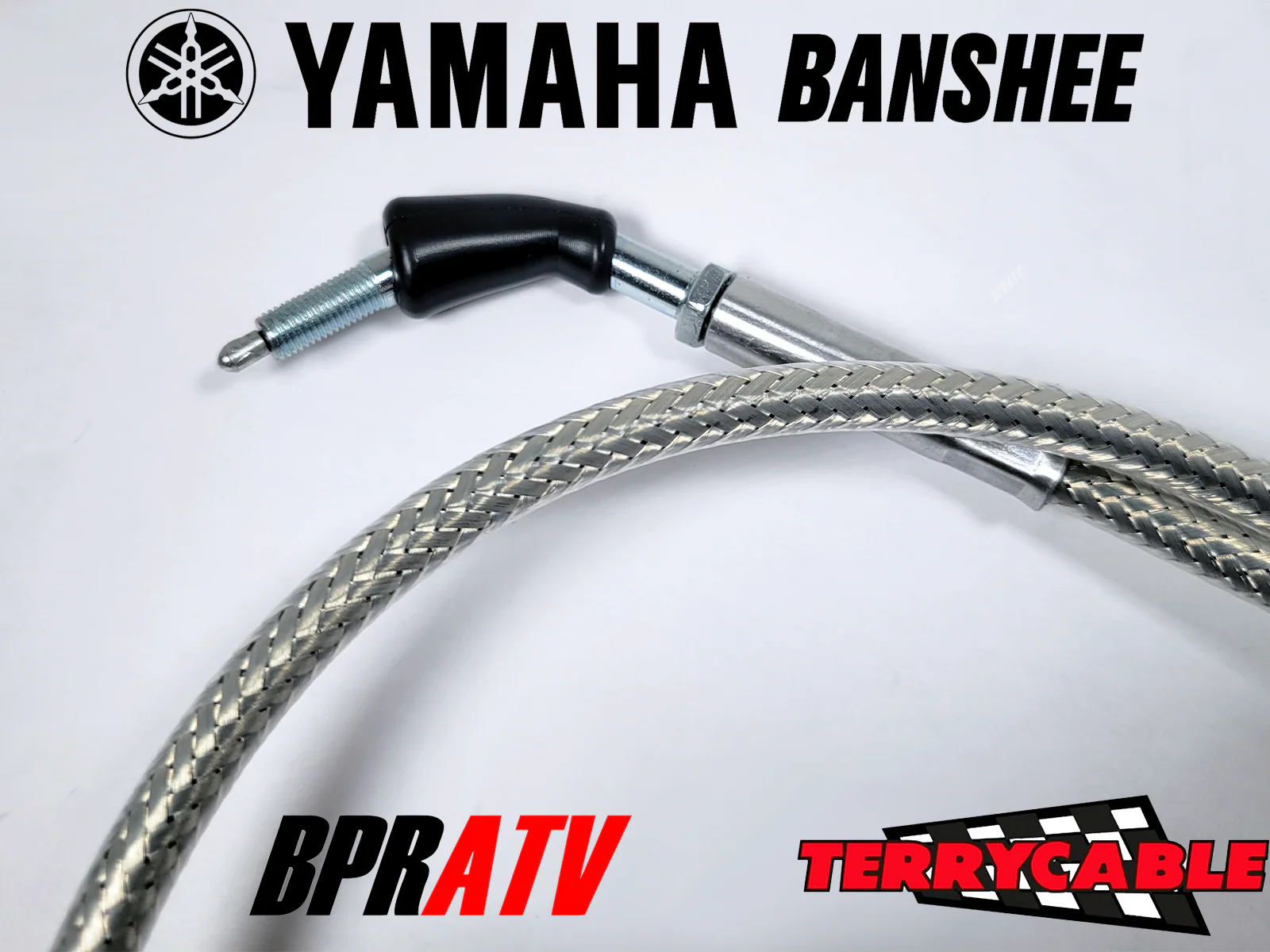 Yamaha Banshee Cub 2-1 Terry Cable Single Thumb Throttle Cable PWK Carbs 28-39mm - Image 9