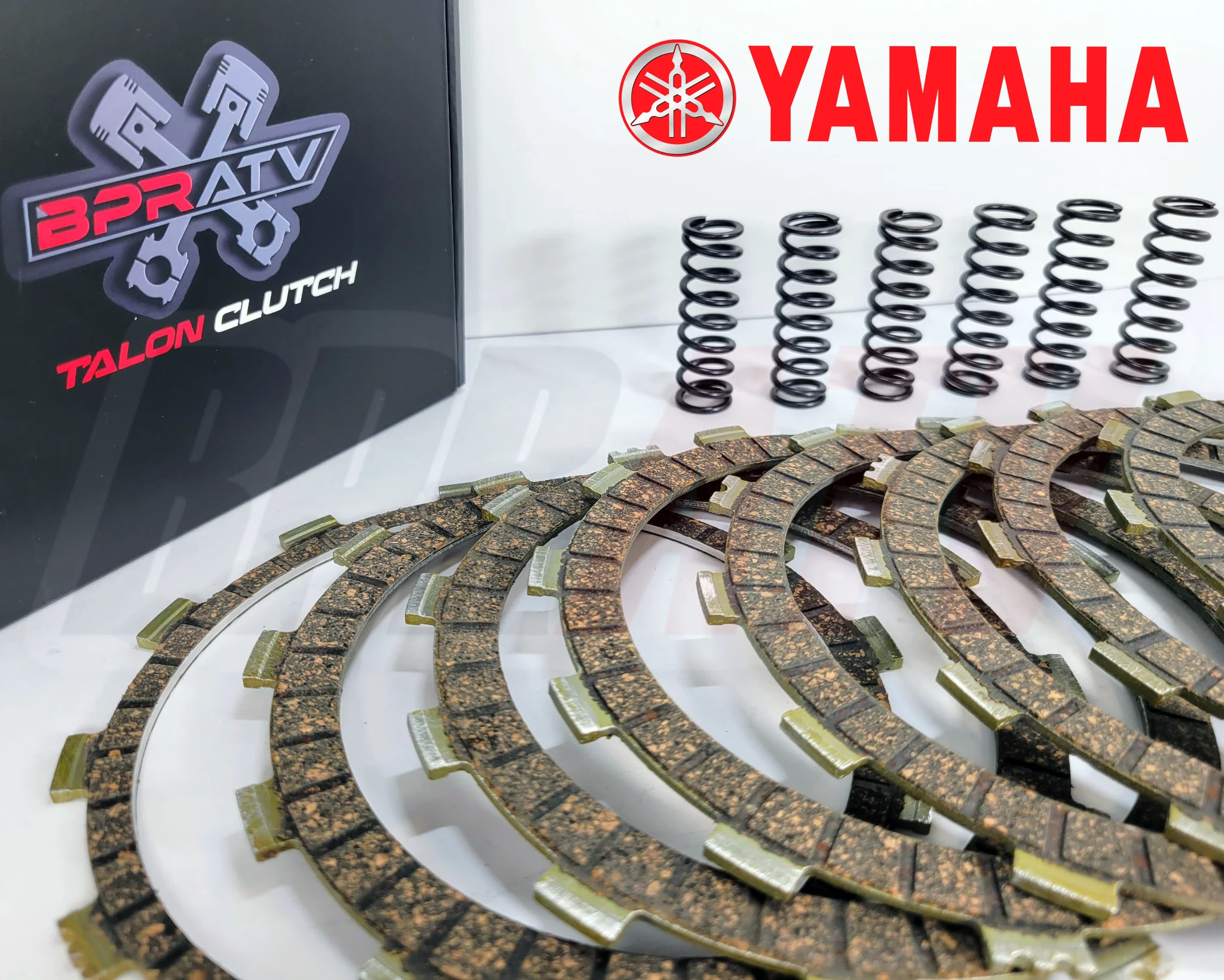 Yamaha Banshee Cub Cylinder Heavy Duty Steel Fibers Springs 7/8 Plate Clutch Kit - Image 7