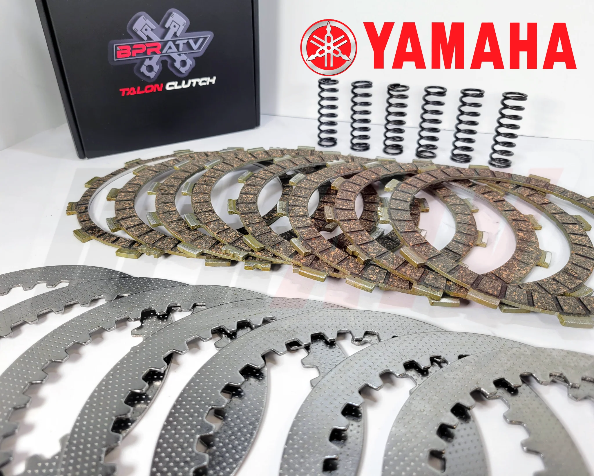 Yamaha Banshee Cub Cylinder Heavy Duty Steel Fibers Springs 7/8 Plate Clutch Kit - Image 8