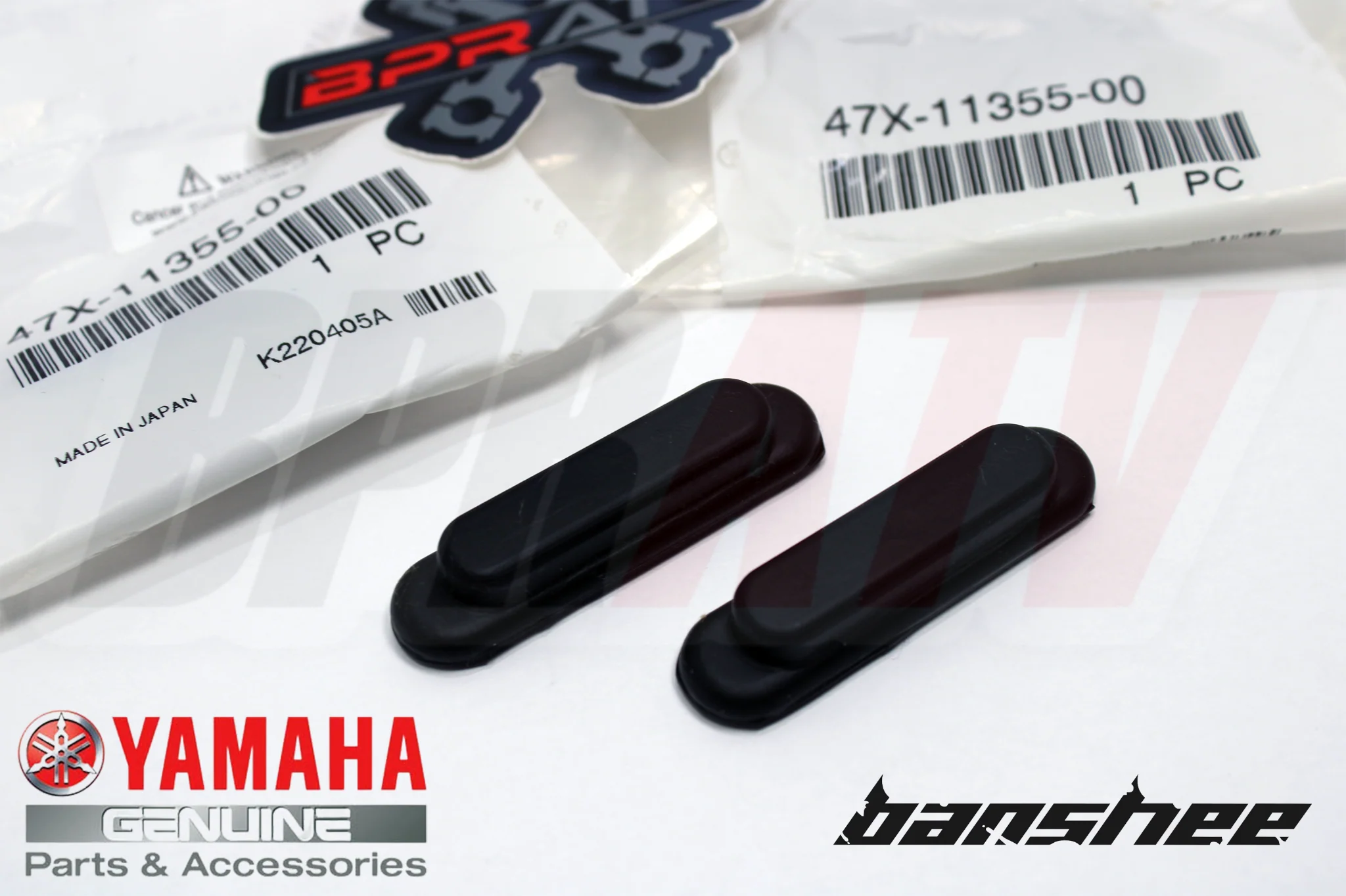 Yamaha Banshee GENUINE YAMAHA OEM Cylinder Seals Plugs 47X-11355-00-00 Set of 2 - Image 2