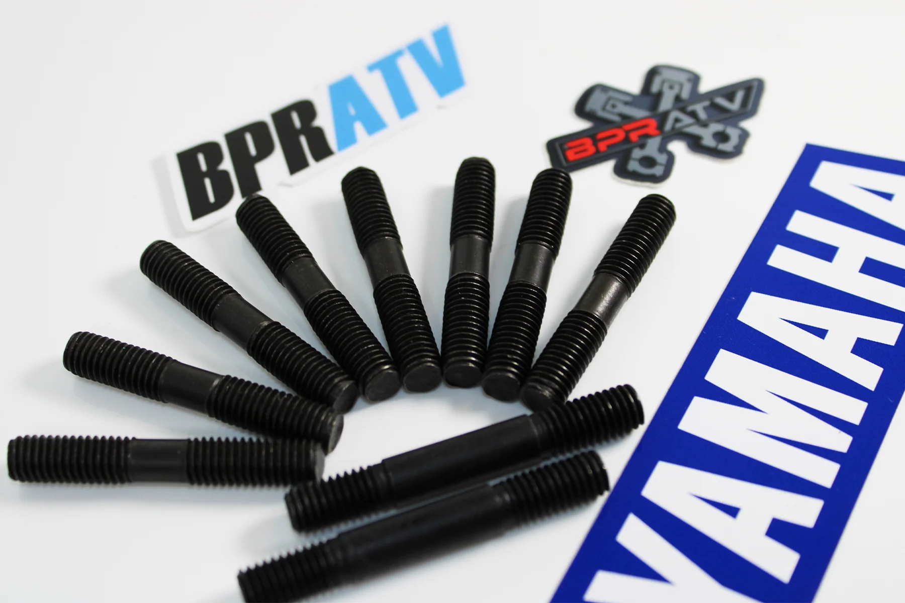 Yamaha Banshee Head Stud Kit Stock Cylinder OEM Replacement Bolts Multi Fit 10pc - Image 3