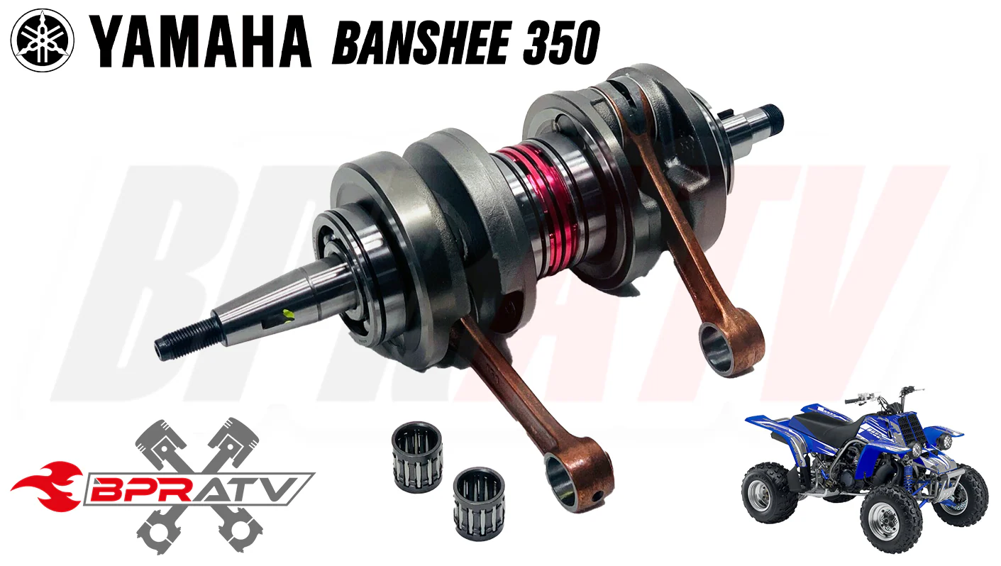 Yamaha Banshee Hot Rods Hotrods Stock Crankshaft Long Rods Crank Bearing & Seals - Image 19