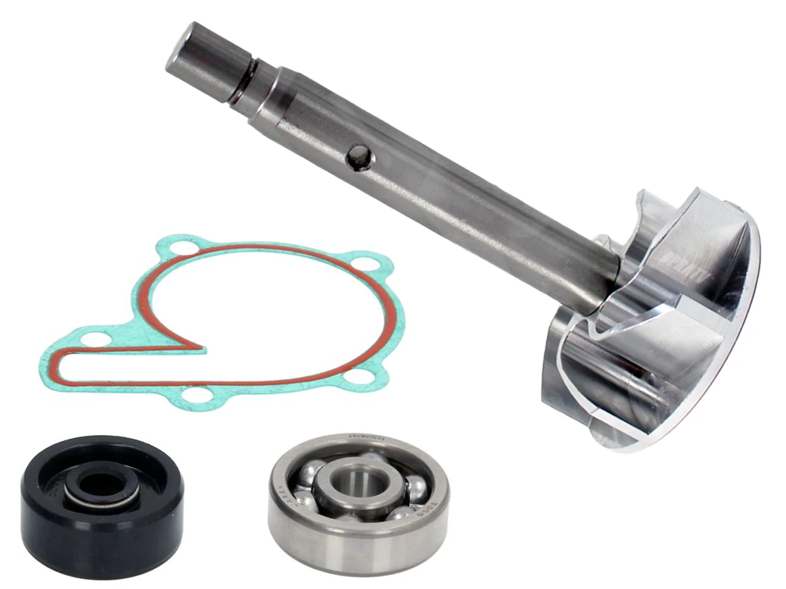 Yamaha Banshee Hot Rods Water Pump Rebuild Kit Aluminum Impeller OEM Gear JAPAN - Image 12