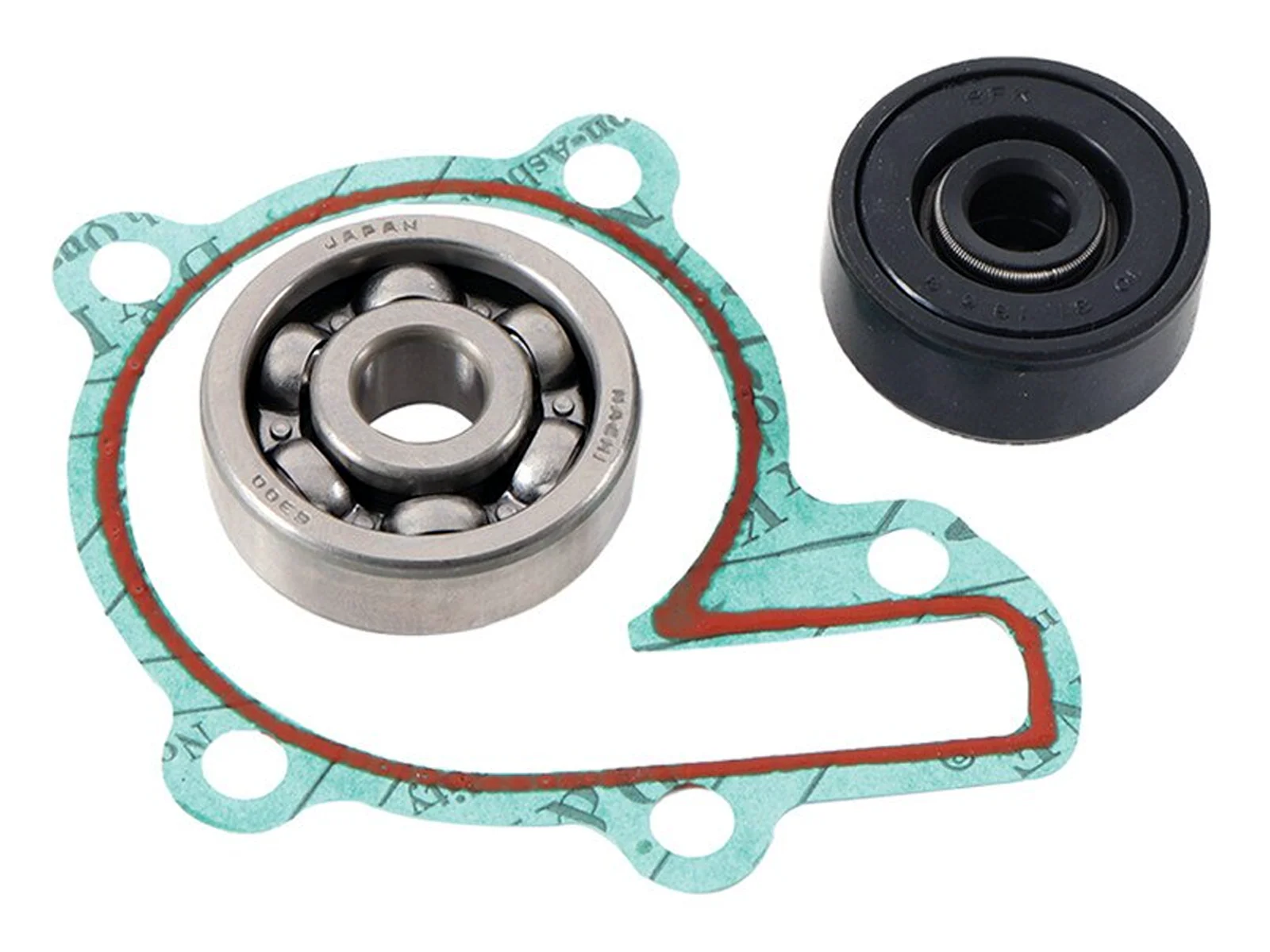 Yamaha Banshee Hot Rods Water Pump Rebuild Kit Aluminum Impeller OEM Gear JAPAN - Image 16