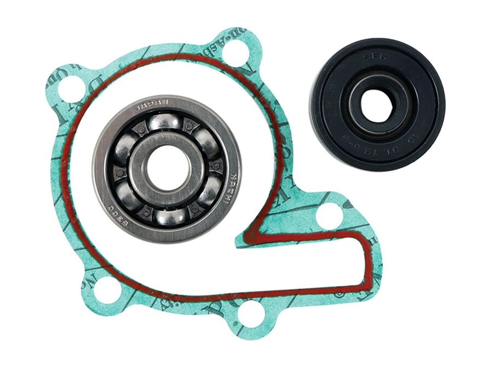 Yamaha Banshee Hot Rods Water Pump Rebuild Kit Billet Impeller Genuine OEM Gear - Image 15