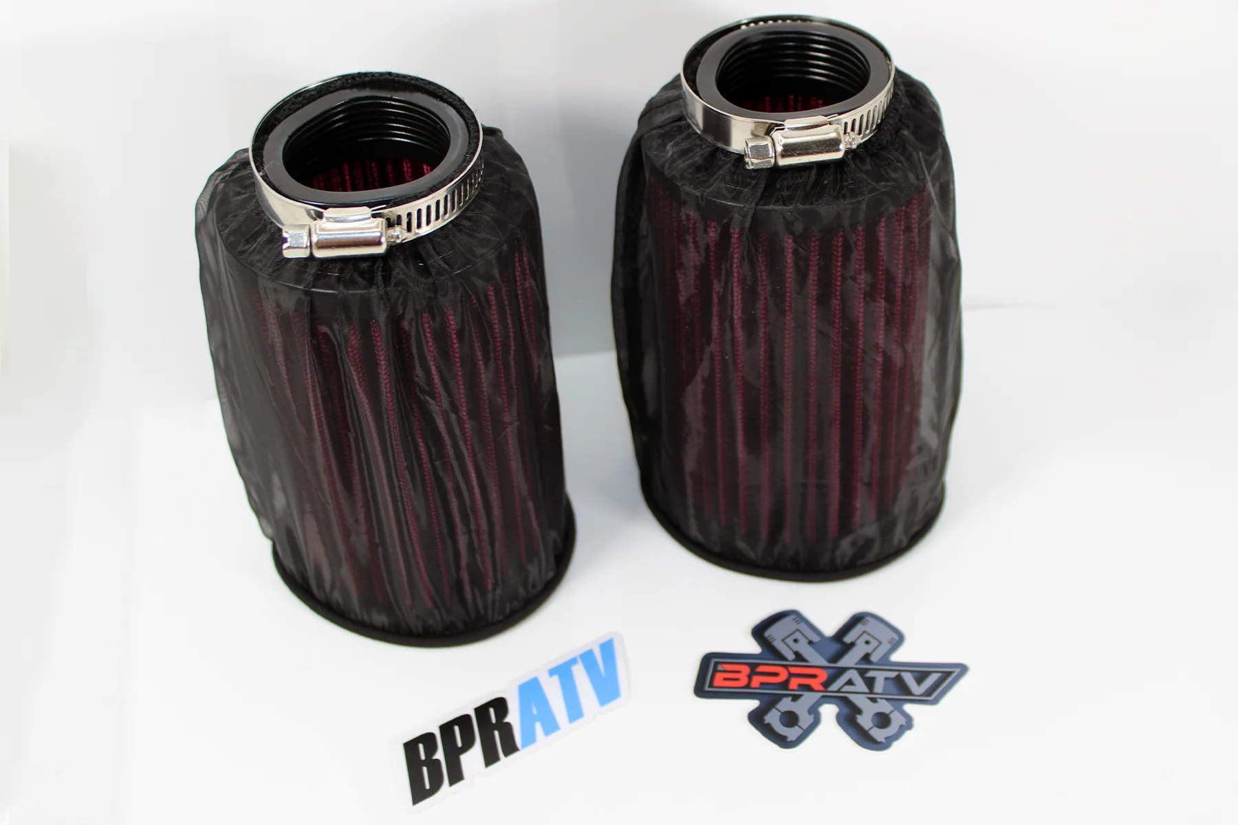 Yamaha Banshee K+N Style PWK 26mm STOCK Carbs 5" Air Filter Pods OUTERWEARS Pair - Image 12