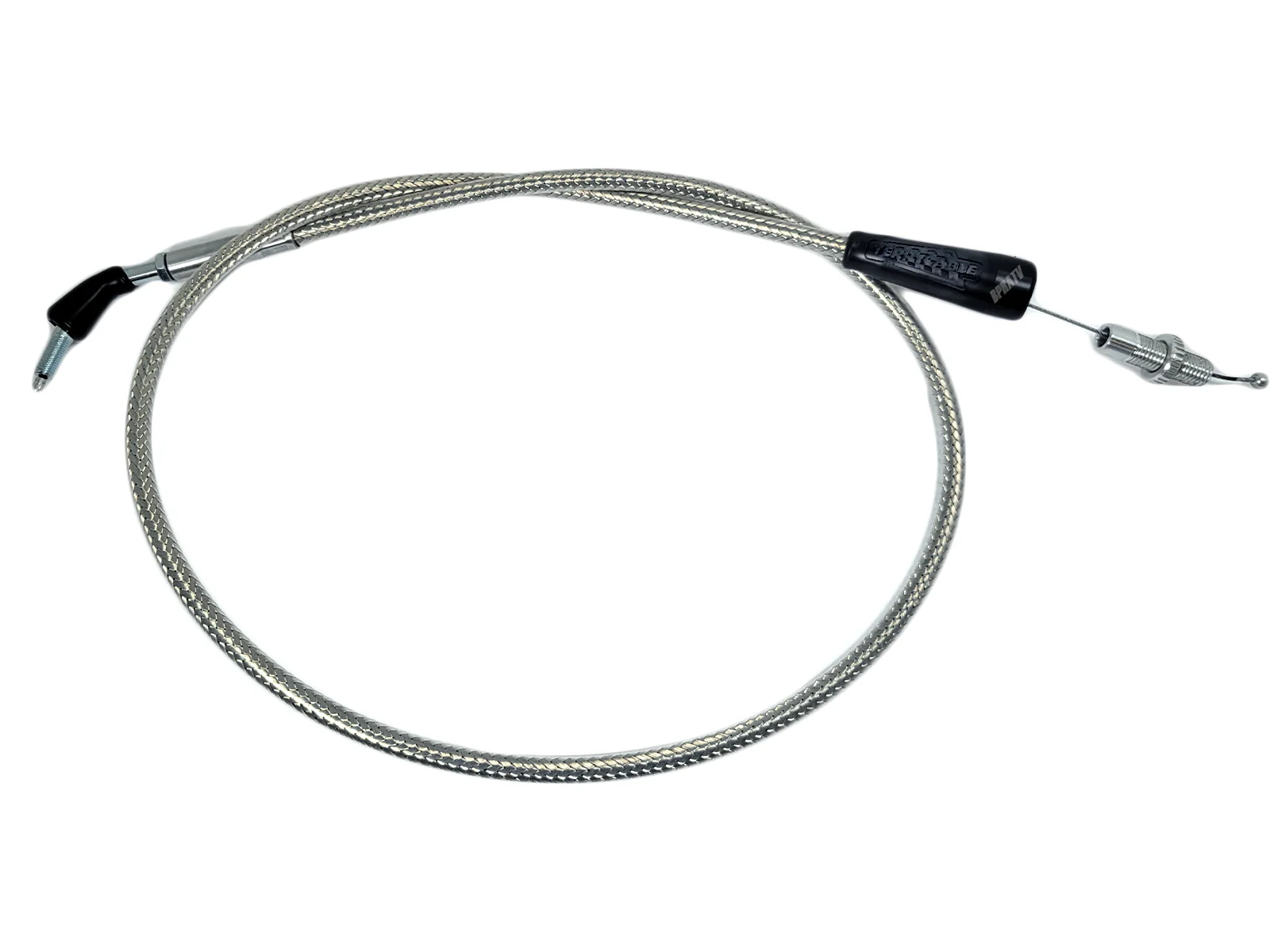 Yamaha Banshee Terrycable Steel Braided 2 into 1 Single Carb Kit Throttle Cable - Image 6