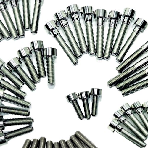Yamaha Banshee Titanium Frame Bolts Main Sub Rear Frame Pegs Stay Bolt Kit Set - Image 3