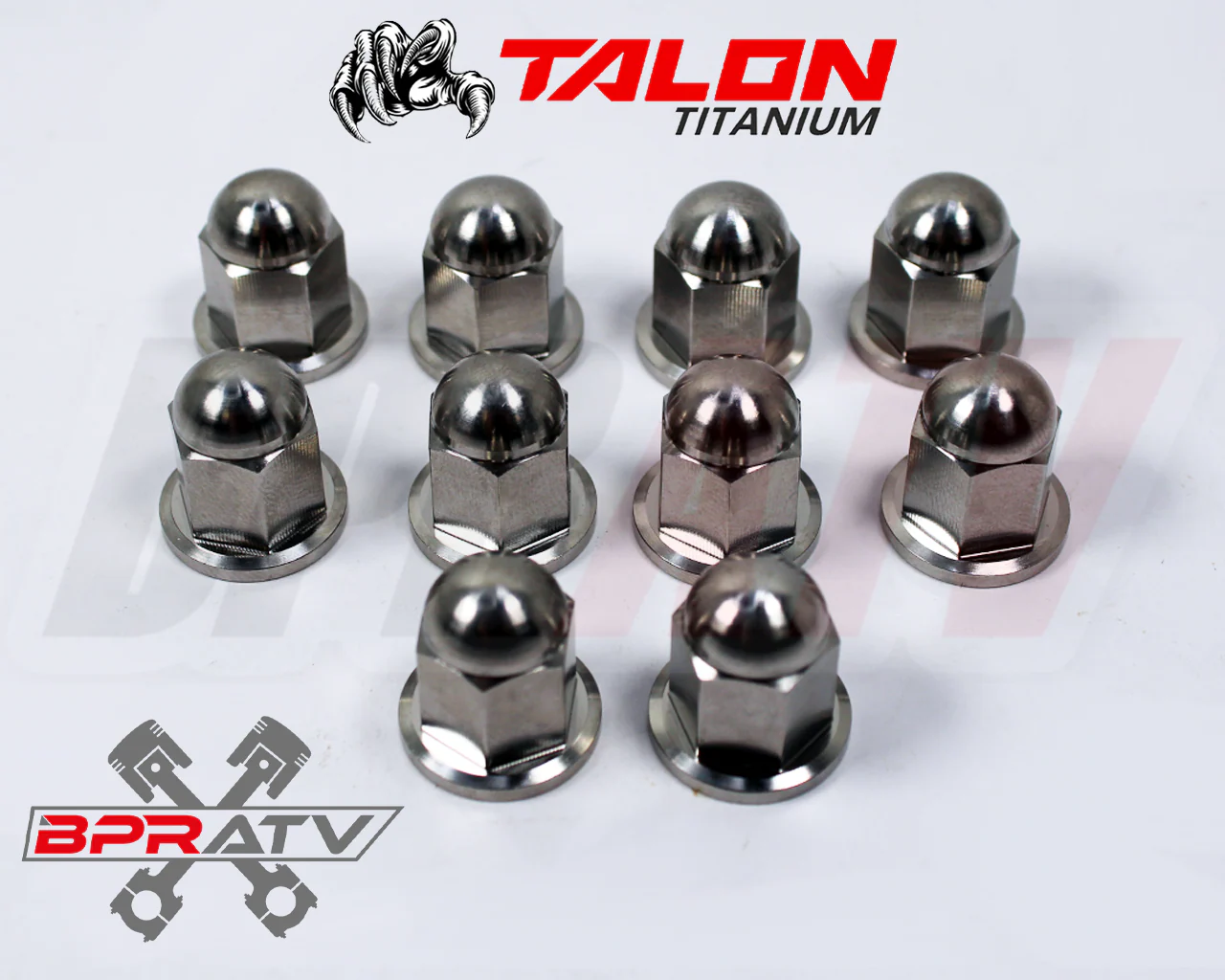Yamaha Banshee YFZ 350 BPRATV Talon Titanium Acorn Replacement Nuts & Washer Kit - Image 4