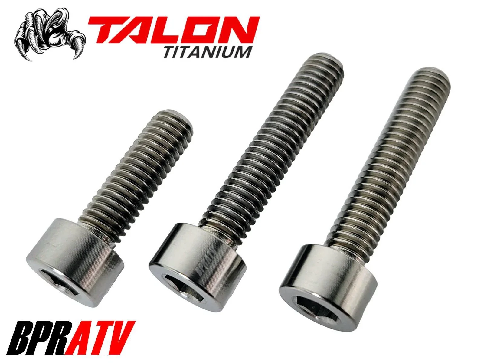 Yamaha Banshee YFZ 350 BPRATV Talon Titanium Intake Bolts Kit CUB 91317-06025-00 - Image 12
