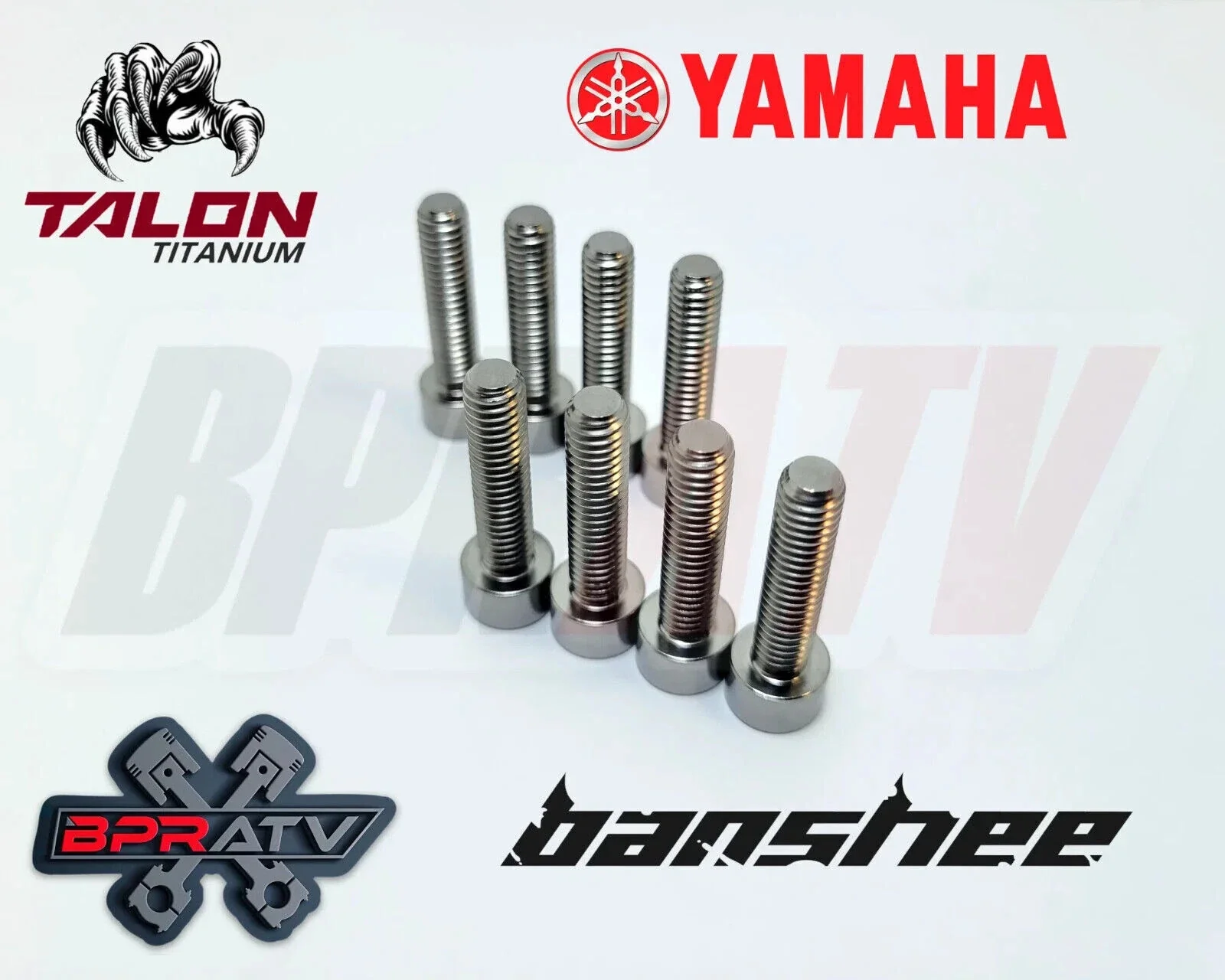 Yamaha Banshee YFZ 350 BPRATV Talon Titanium Intake Bolts Kit CUB 91317-06025-00 - Image 5