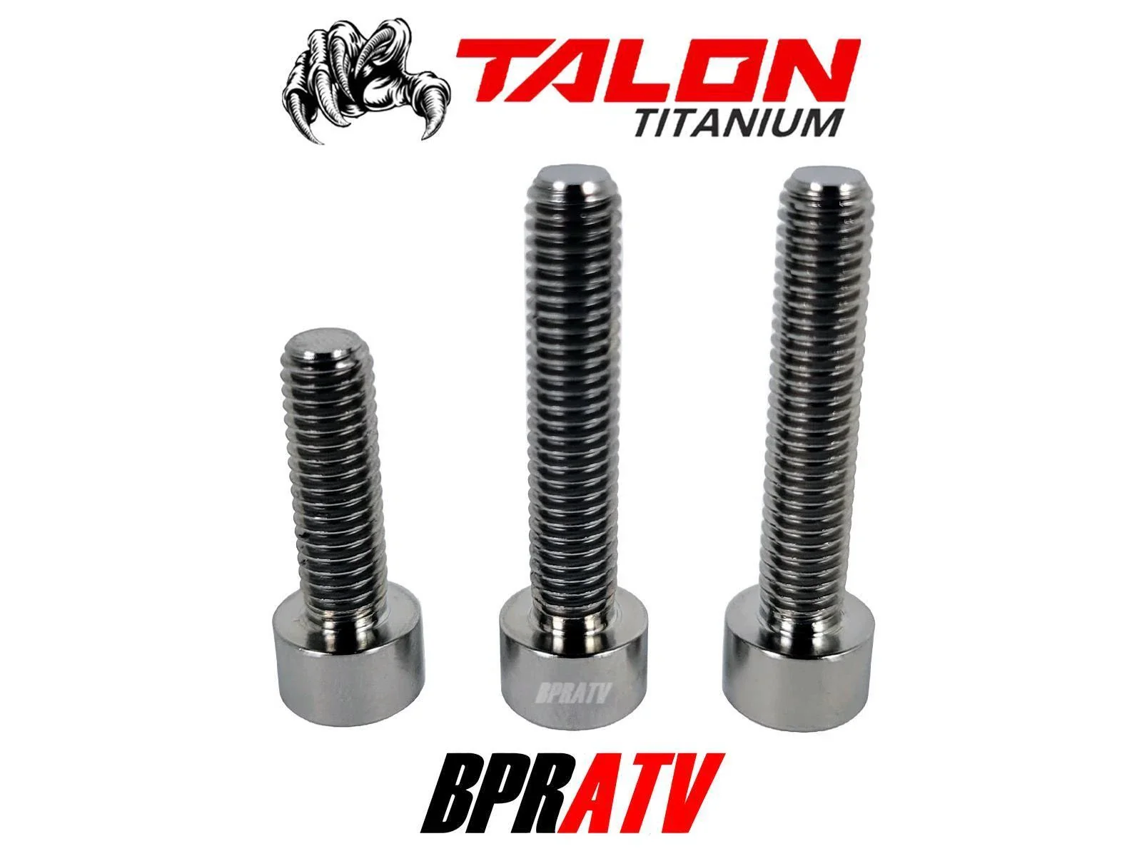 Yamaha Banshee YFZ 350 BPRATV Talon Titanium Intake Bolts Kit CUB 91317-06025-00 - Image 9