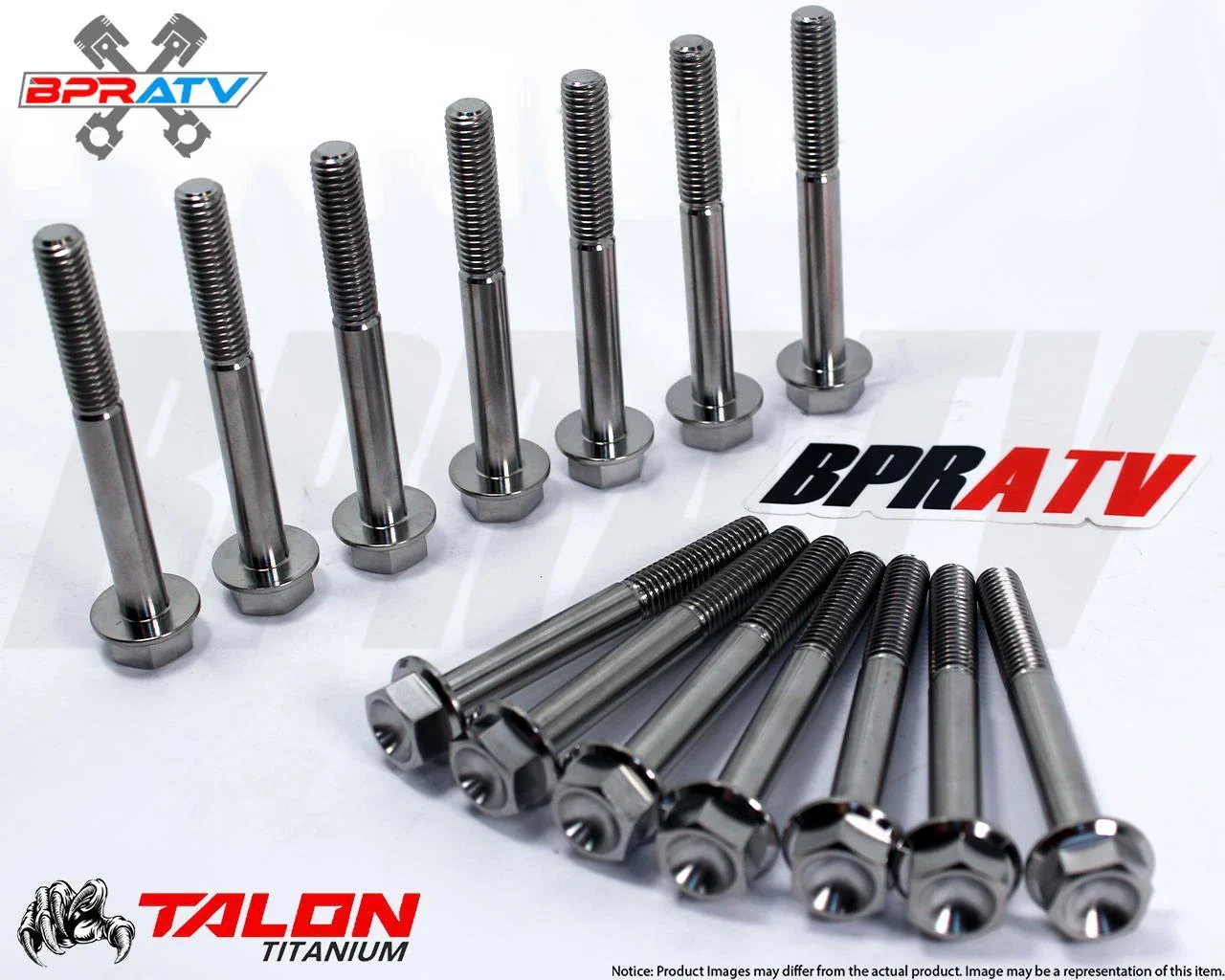 Yamaha Banshee YFZ 350 BPRATV Talon Titanium Steering Stem Bolts 97013-08060-00 - Image 13