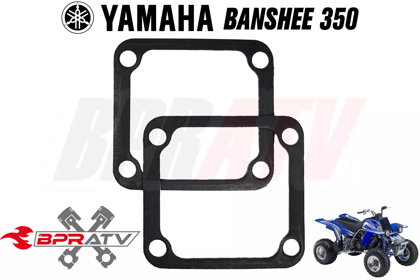 Yamaha Banshee YFZ 350 Cometic Intake Reed Gaskets .018 AFM IR019018AFM Set of 4 - Image 6