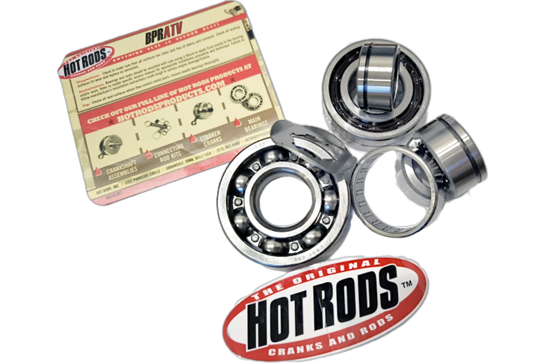 Yamaha Banshee YFZ 350 Hotrods Heavy Duty Transmission Bearing Kit TBK0072 87-06