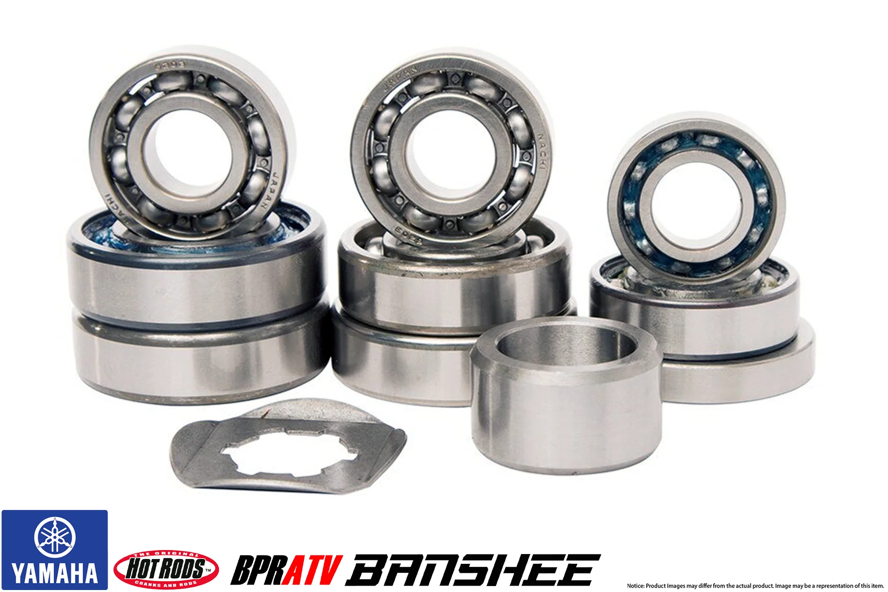Yamaha Banshee YFZ 350 Hotrods Heavy Duty Transmission Bearing Kit TBK0072 87-06 - Image 12