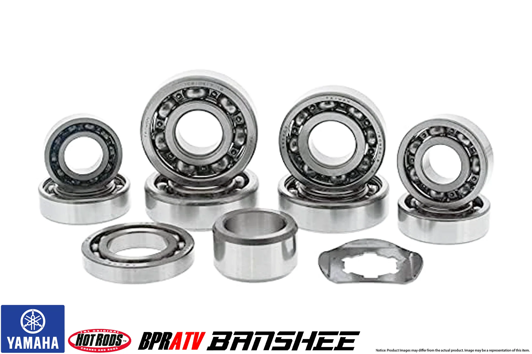 Yamaha Banshee YFZ 350 Hotrods Heavy Duty Transmission Bearing Kit TBK0072 87-06 - Image 13