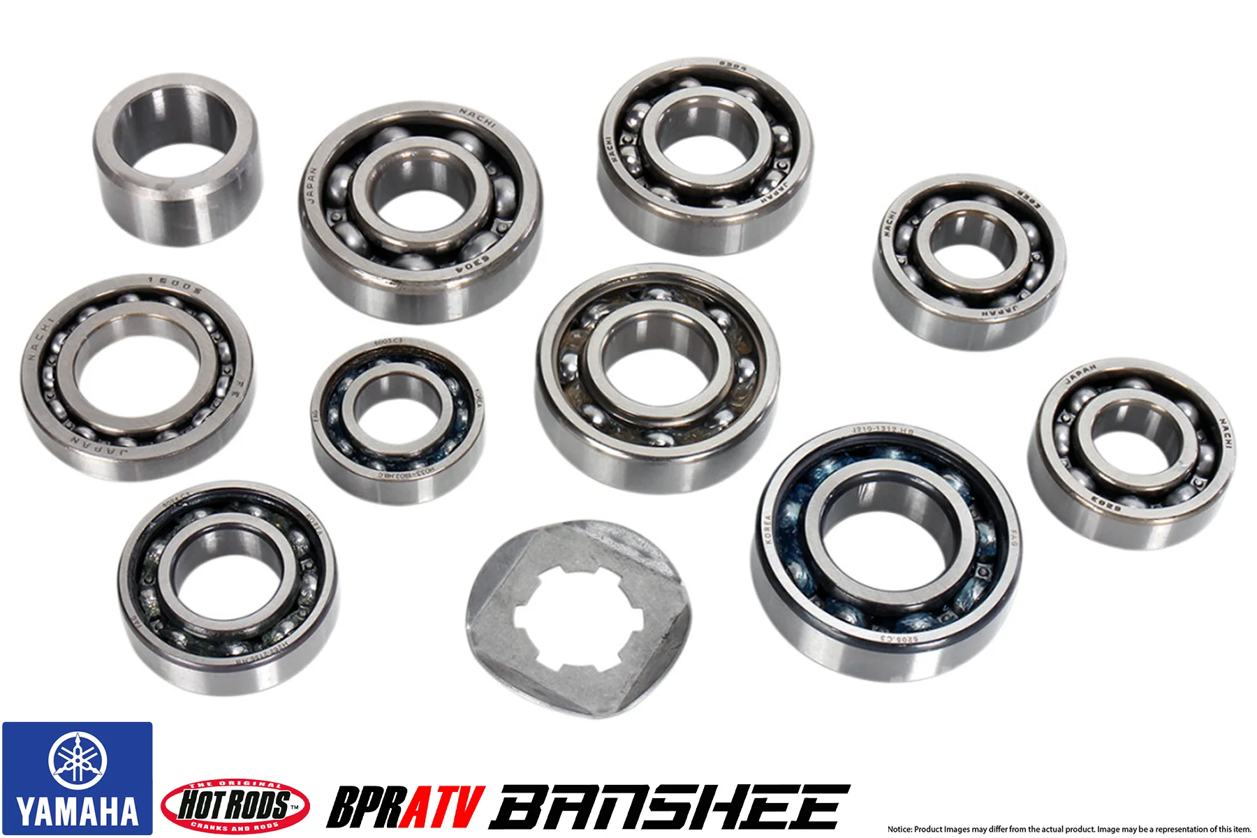 Yamaha Banshee YFZ 350 Hotrods Heavy Duty Transmission Bearing Kit TBK0072 87-06 - Image 14