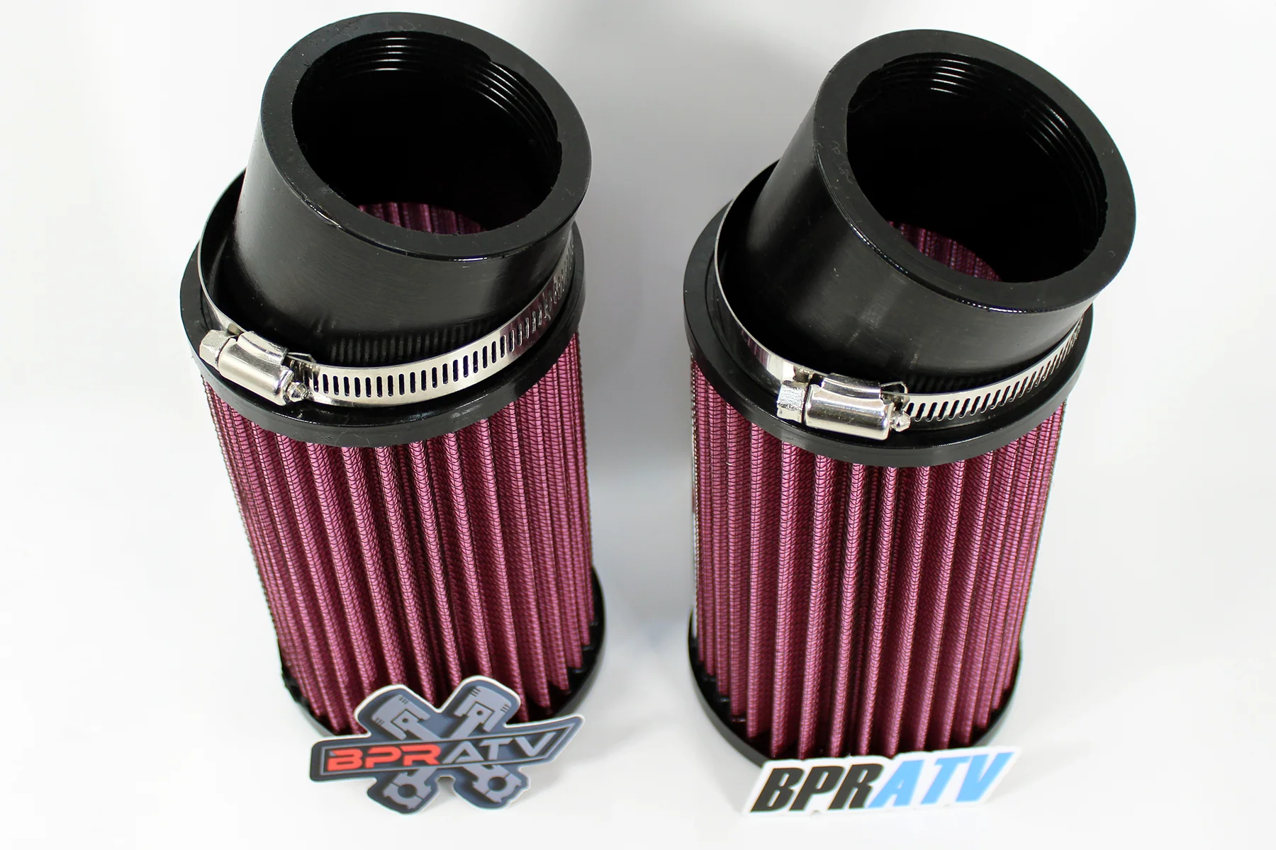 Yamaha Banshee YFZ 350 K&N Style Air Pod Filters Filter Pair Big Carbs 36mm-41mm - Image 5