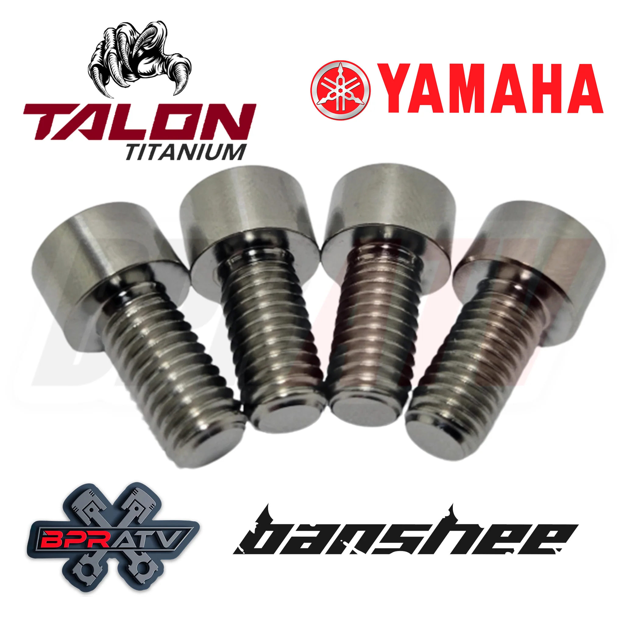 Yamaha Banshee YFZ 350 Talon Titanium Stock Rear Brake Rotor Bolts 90111-08053 - Image 3