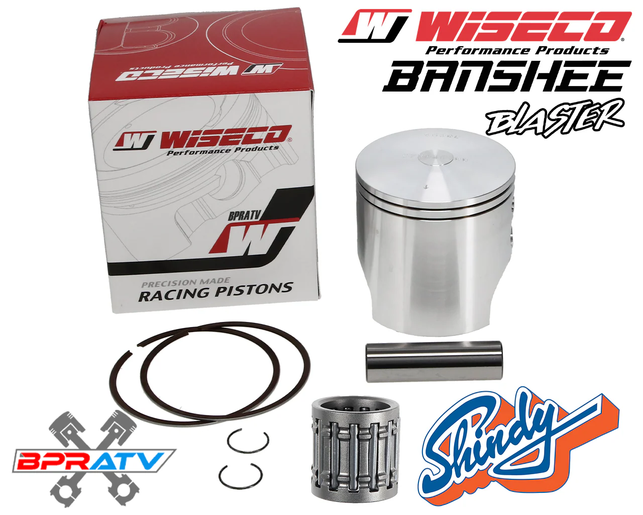 Yamaha Blaster 200 67mm 67 mm Wiseco Pro Piston Gaskets Kit Pin Bearing NGK Plug - Image 3