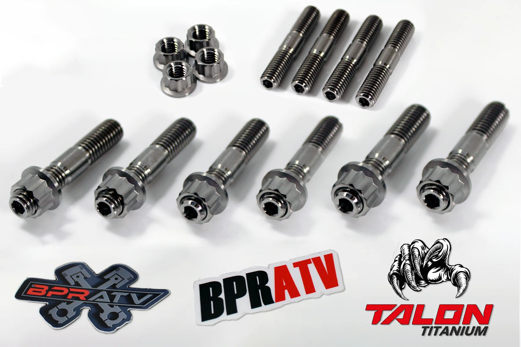 Yamaha Blaster 200 68 Mil Big Bore Kit CP Carrillo Piston Titanium Studs Rebuild - Image 9