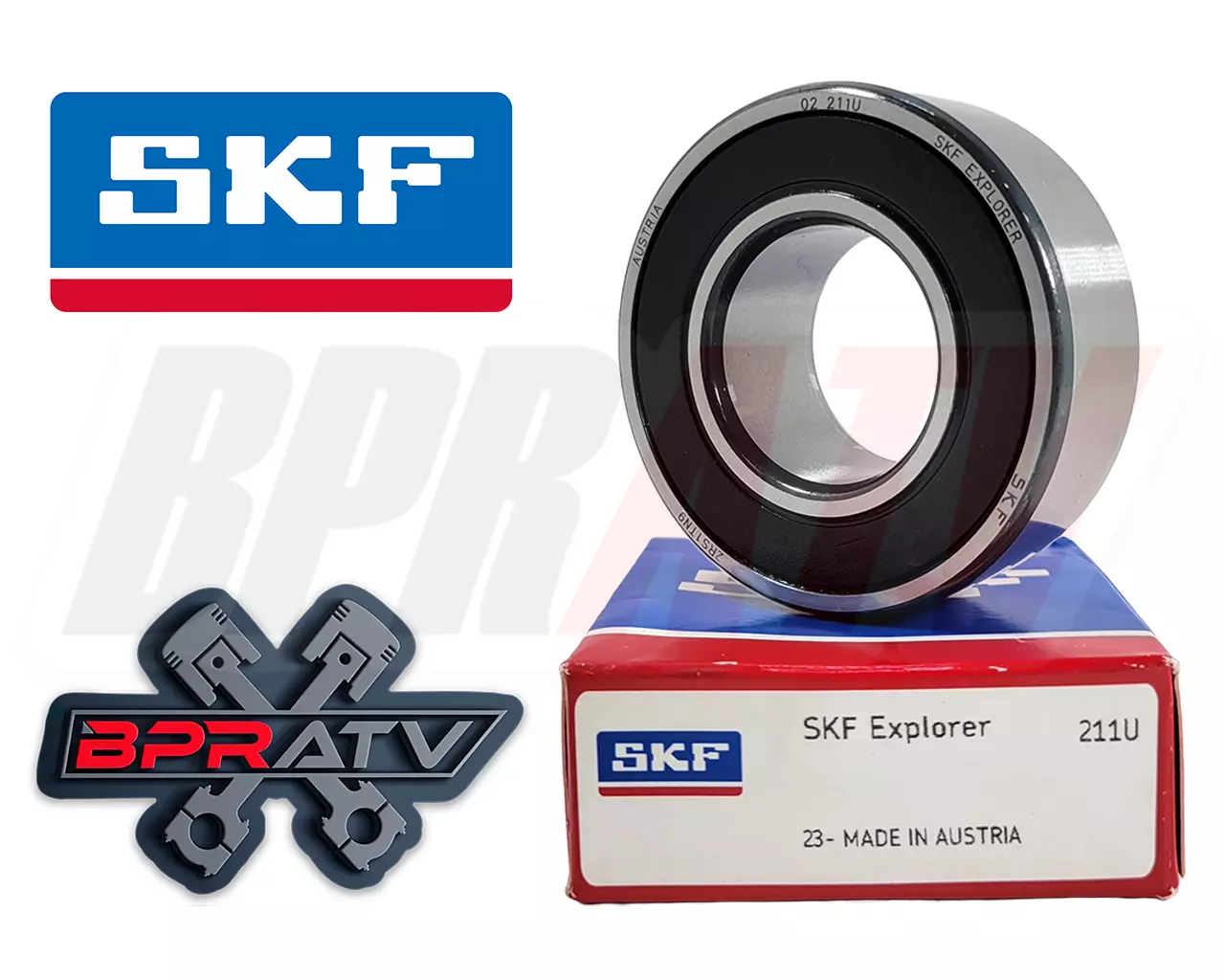 Yamaha Blaster ATV Crank Balancer Bearings SKF Counter Balance Shaft Bearing Set - Image 17