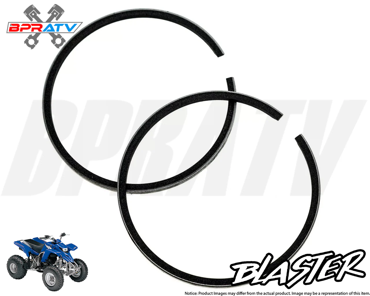 Yamaha Blaster Cylinder Stock Bore 66 mil Rebuilt Top End Rebuild Assembly Kit - Image 15