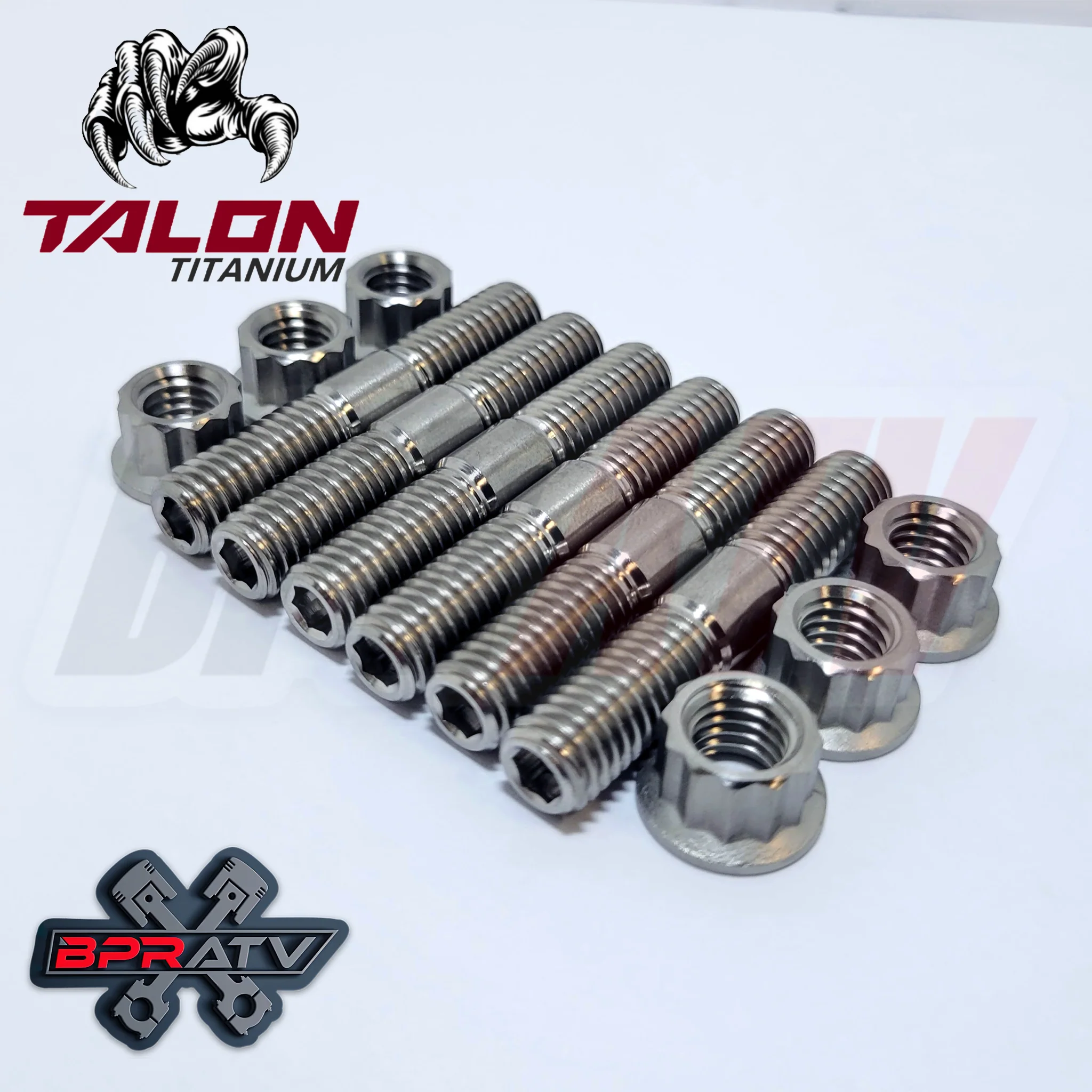 Yamaha Blaster 200 YFS 200 Head Studs Kit TITANIUM Stud Bolt Nut 90116-08394-00 - Image 4