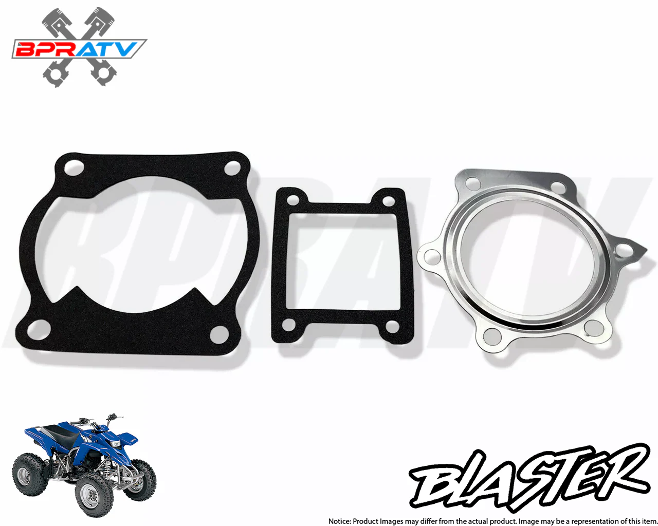 Yamaha Blaster YFS200 66.75mm Wiseco Pro Piston Top End Gaskets Kit Pin Bearing - Image 6