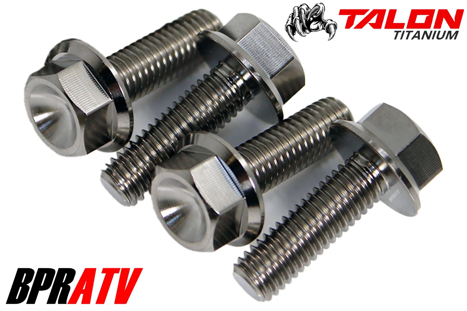 Yamaha Front Bumper Rear Grab Bar TITANIUM Bolts for Warrior 350 Raptor 350 YFM - Image 4
