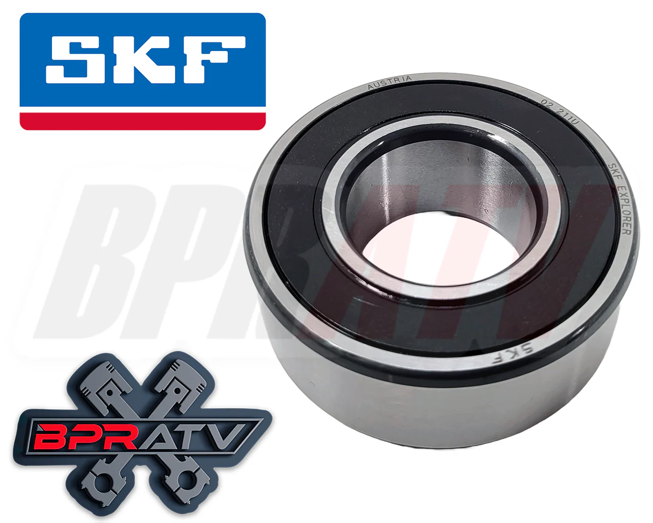 Yamaha Grizzly 550 YFM500 SKF OEM Upgrade Complete Front Rear Wheel Bearings Kit - Image 10