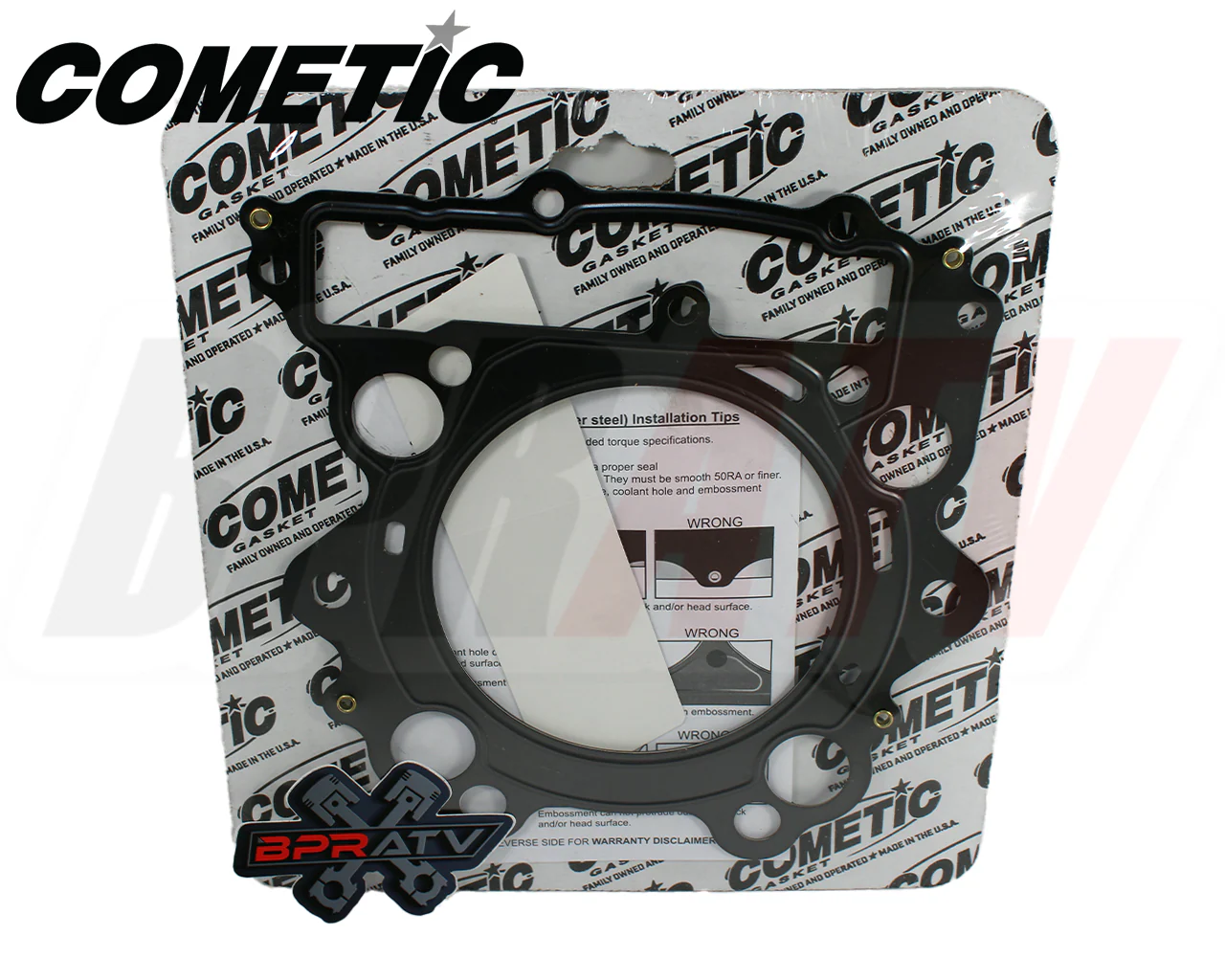 Yamaha Grizzly 660 Timing Chain Guides RED Tensioner Kit COMETIC MLS Head Gasket - Image 10