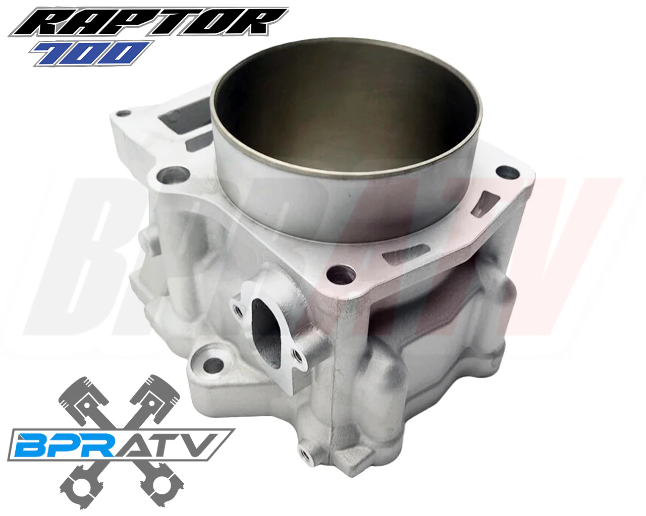 Yamaha Grizzly 700 108mm +6 mil Big Bore Cylinder CP Piston Top End Rebuild Kit - Image 4