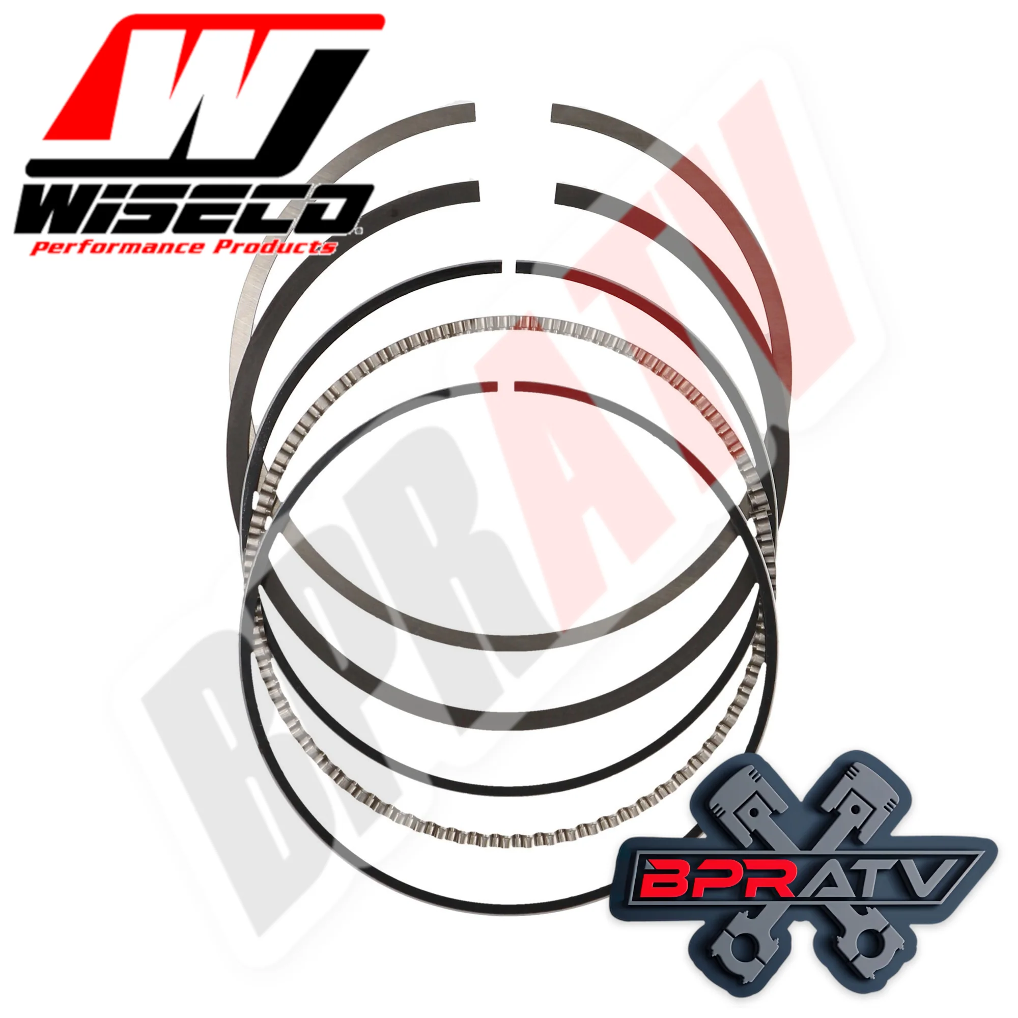 Yamaha Grizzly Raptor 700 102 Stock Bore Wiseco 10:1 Pump Gas Piston Top Gaskets - Image 19